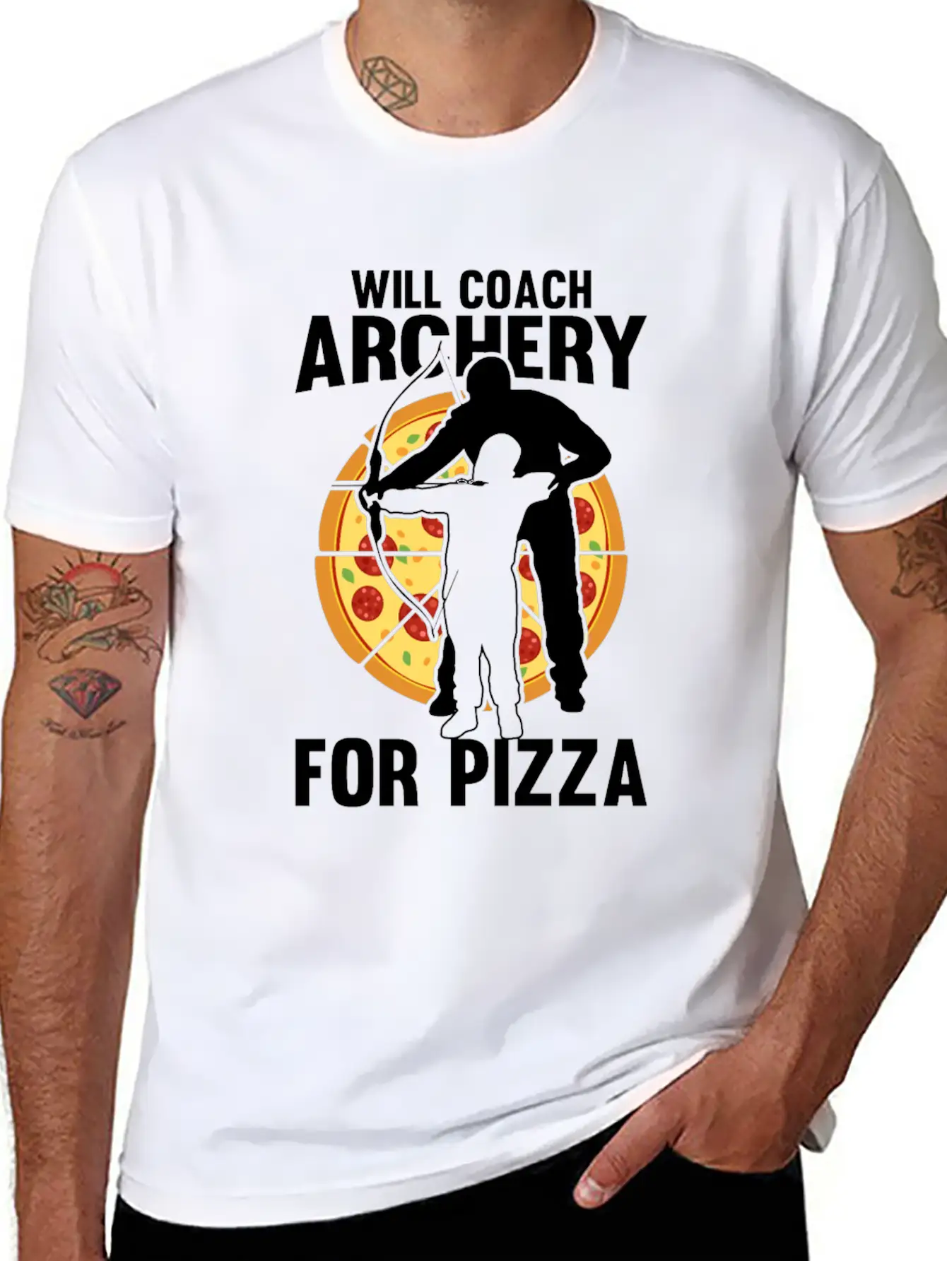 Archery Archer Bowman Classic Cotton Tee – Unisex Comfort For Any Season