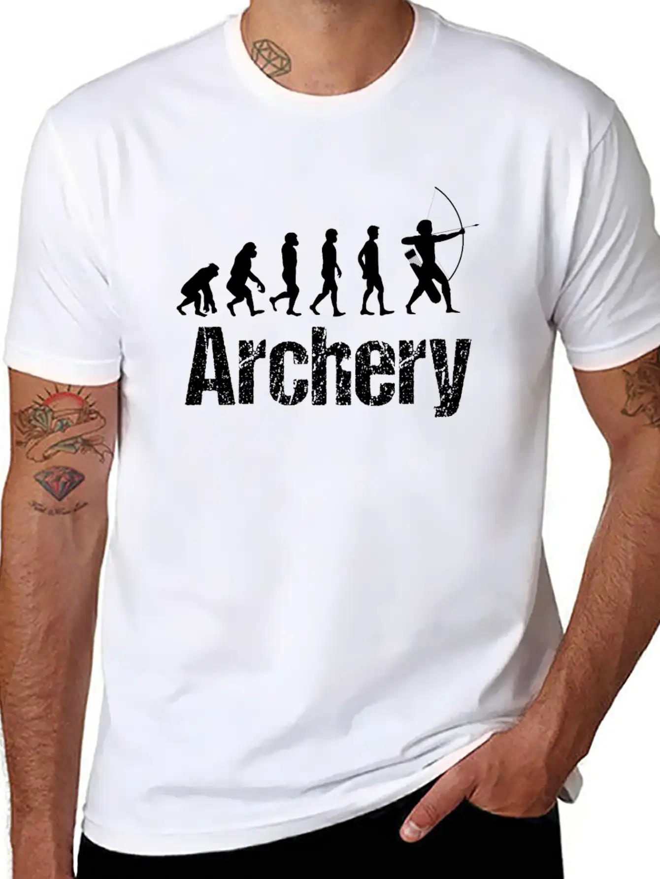 Archery - Archery, Archer, Archery Bow, Arrow Bow Stylish Everyday T-Shirt – Unisex Basic Cotton Tee