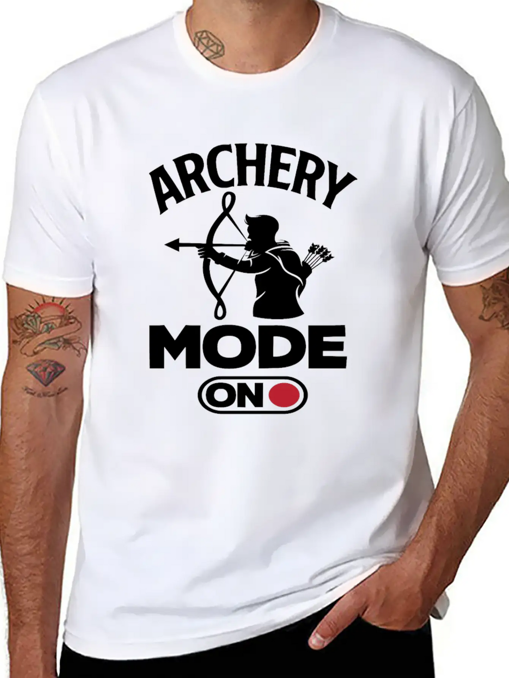 Archery Athlete Hobby Essential Cotton Tee For Daily Outfits – Unisex Style