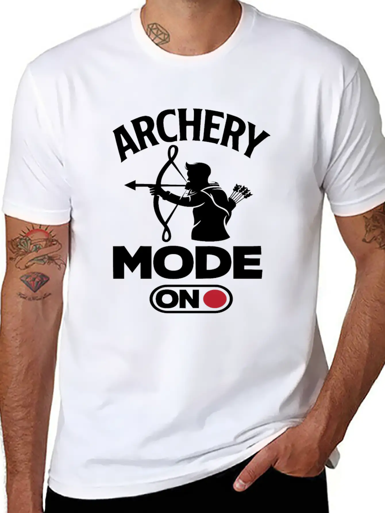 Archery Athlete Hobby Essential Cotton Tee For Daily Outfits – Unisex Style