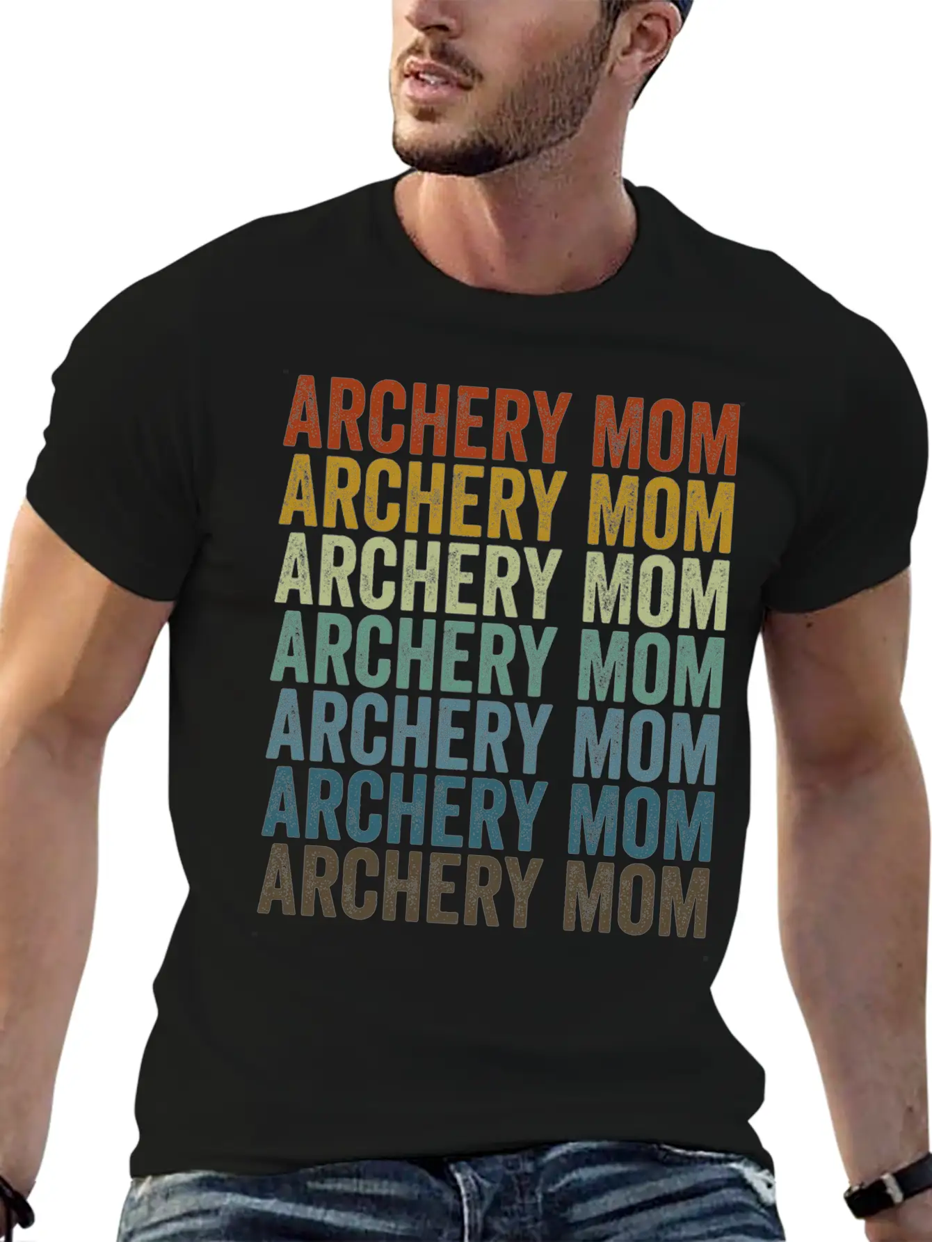Archery Mom Archer Bow And Arrow Mom Archery Breathable Graphic T-Shirt – Perfect For Casual Days