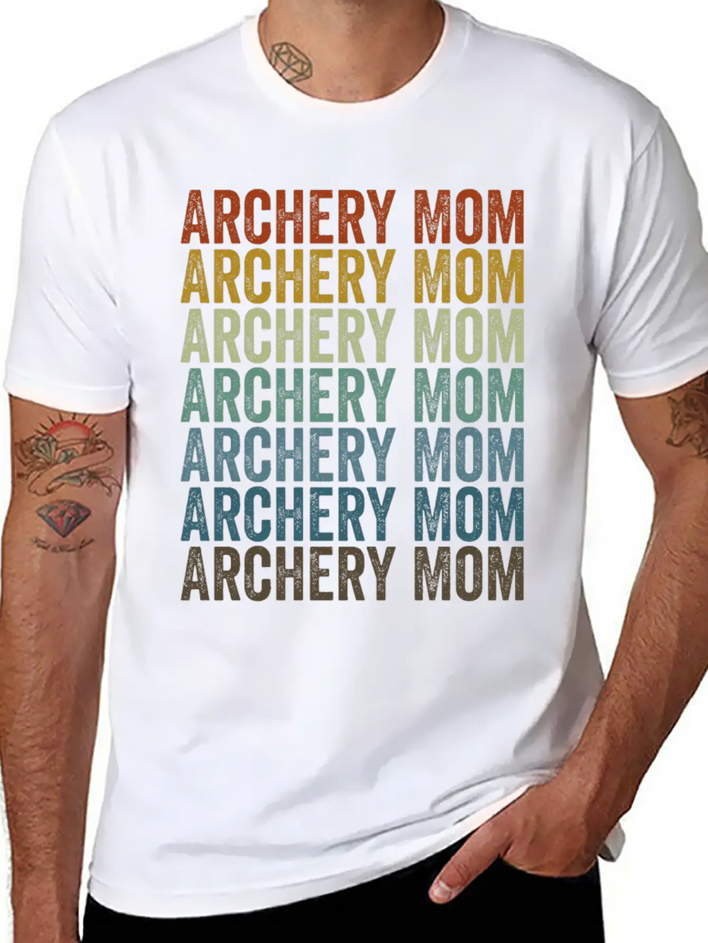 Archery Mom Archer Bow And Arrow Mom Archery Breathable Graphic T-Shirt – Perfect For Casual Days