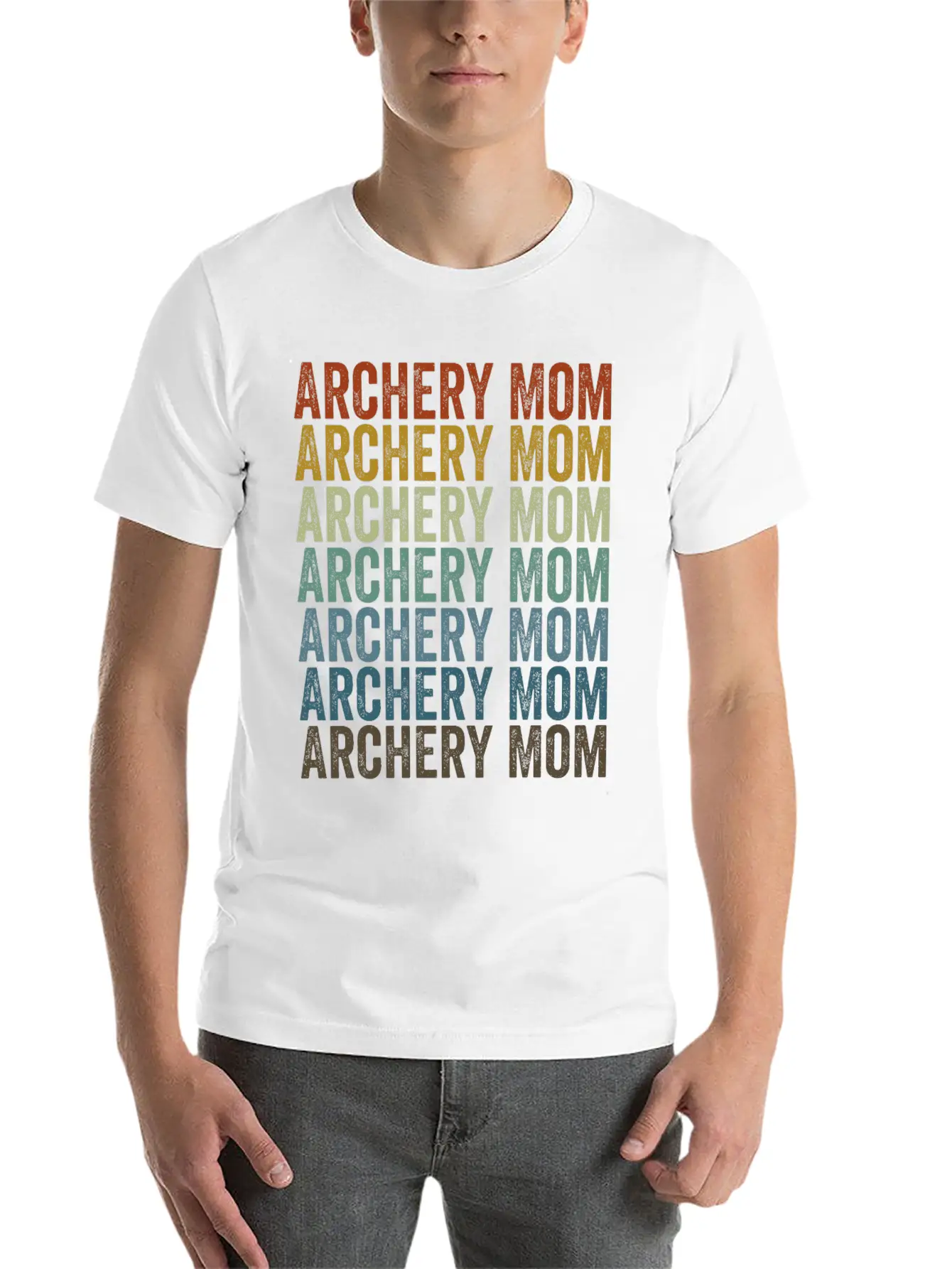 Archery Mom Archer Bow And Arrow Mom Archery Breathable Graphic T-Shirt – Perfect For Casual Days