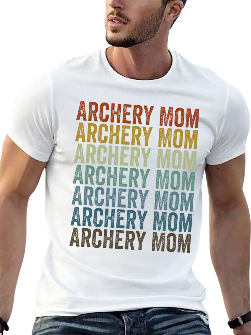 Archery Mom Archer Bow And Arrow Mom Archery Breathable Graphic T-Shirt – Perfect For Casual Days