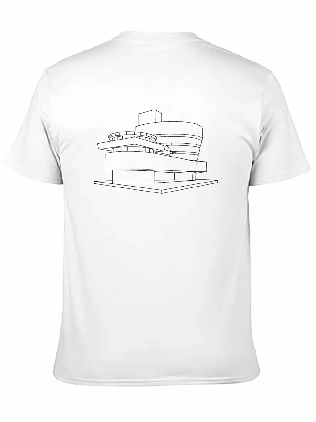 Architecture Building Guggenheim New York Classic Cotton Tee – Unisex Comfort For Any Season