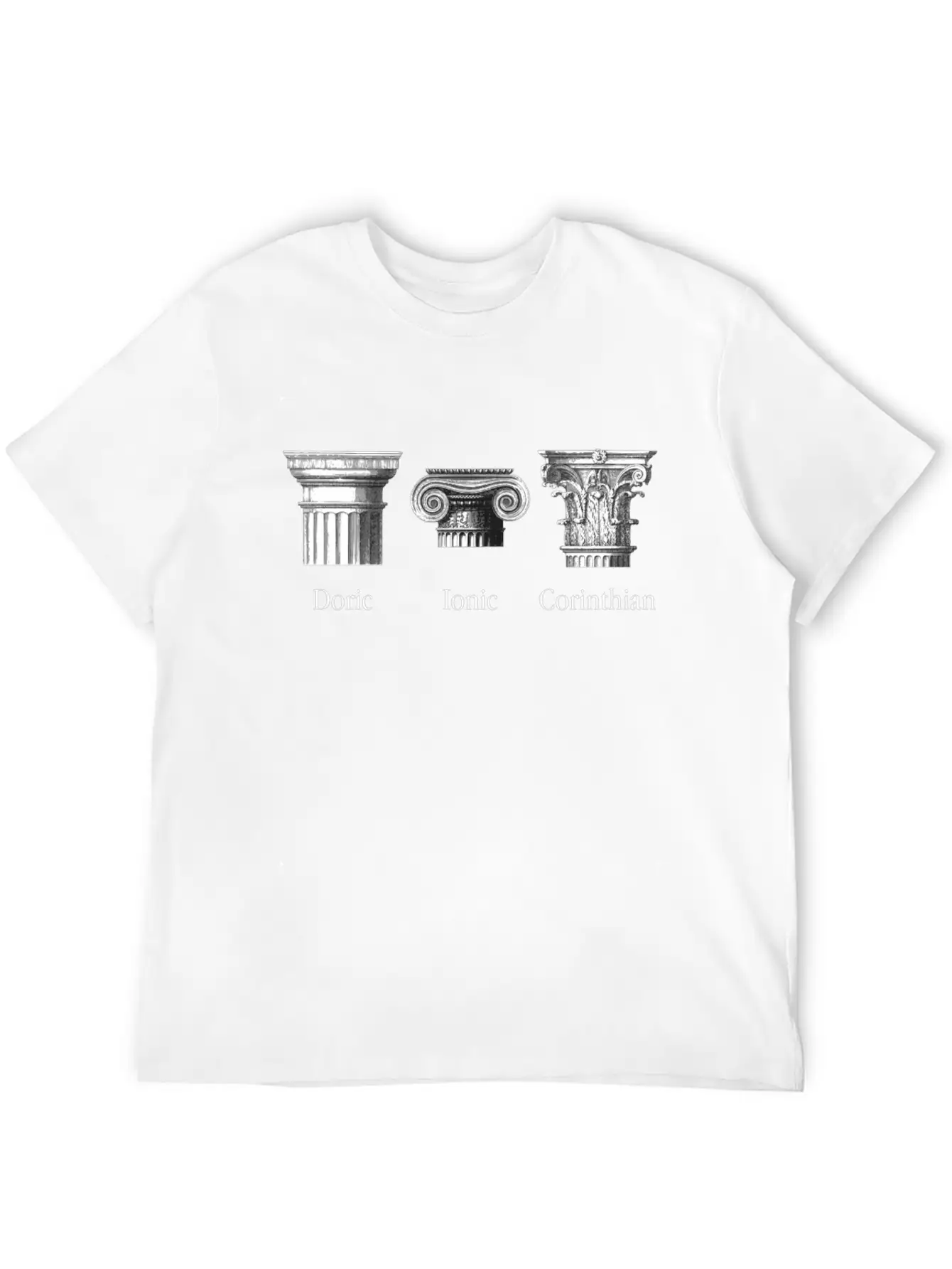 Architecture - Classical Orders - Doric, Ionic An Classic Cotton Tee – Unisex Comfort For Any Season