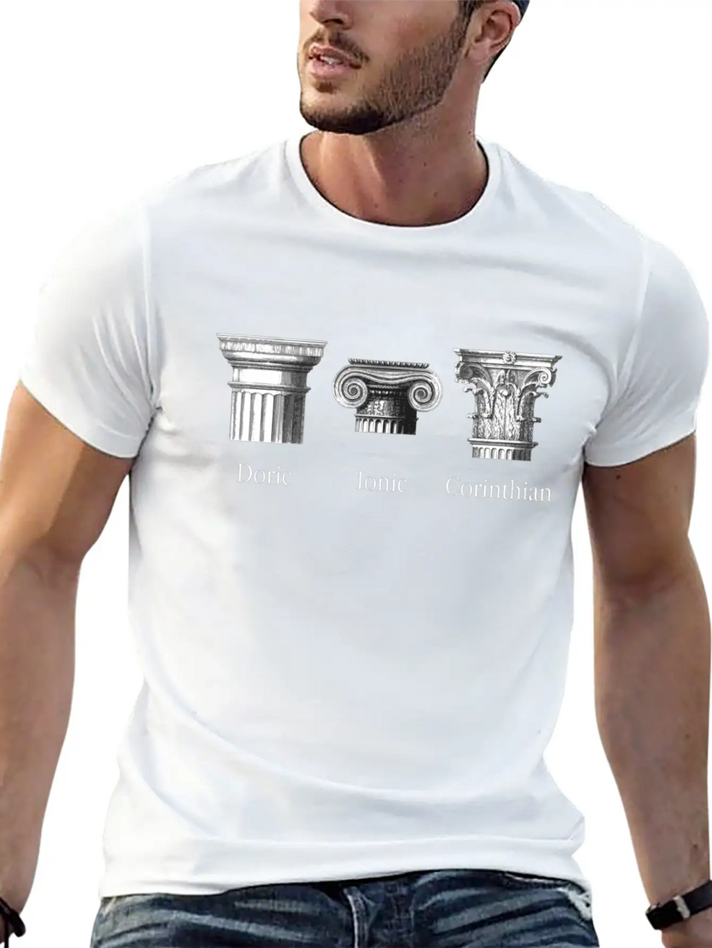 Architecture - Classical Orders - Doric, Ionic An Classic Cotton Tee – Unisex Comfort For Any Season
