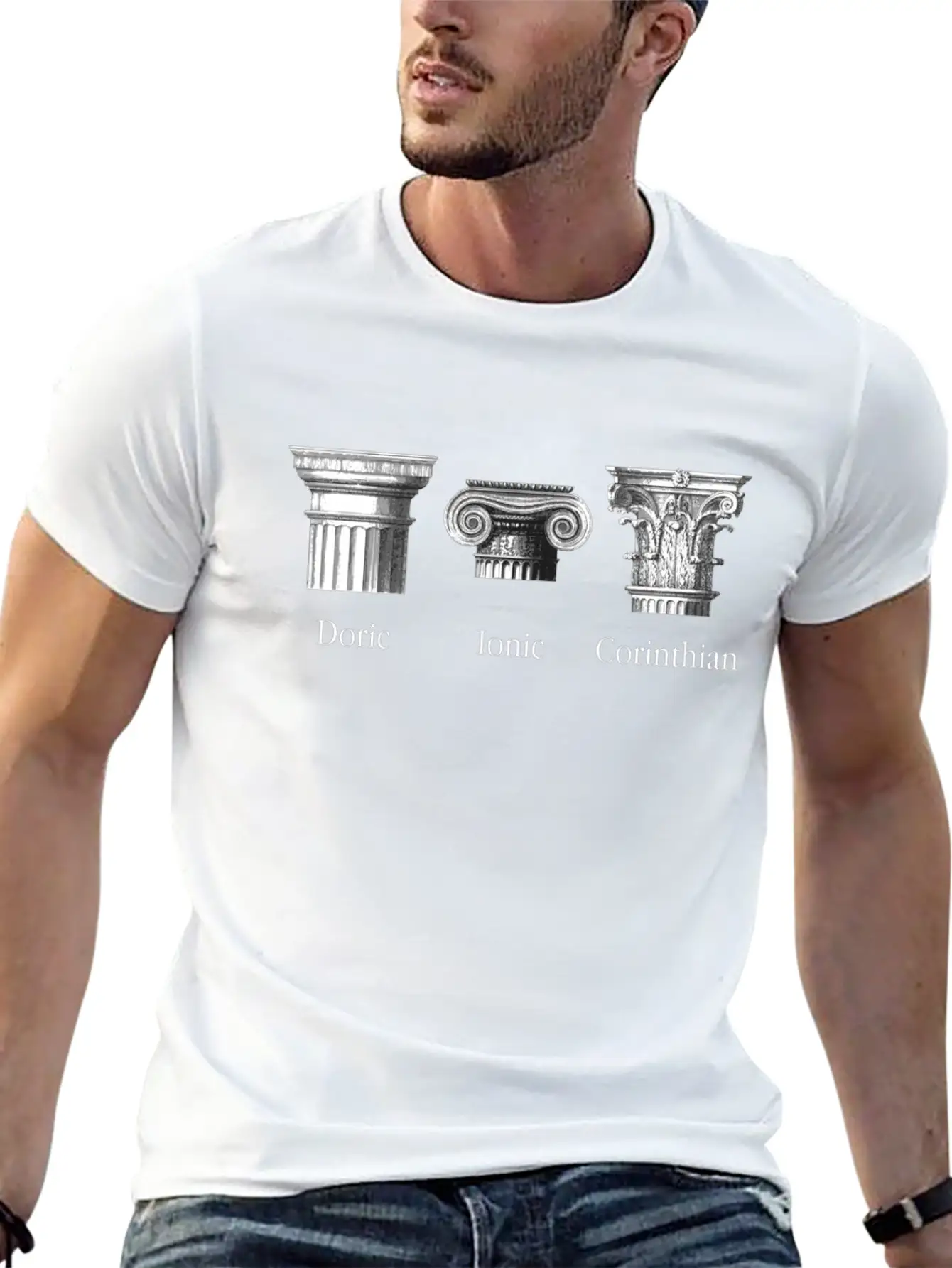 Architecture - Classical Orders - Doric, Ionic An Classic Cotton Tee – Unisex Comfort For Any Season