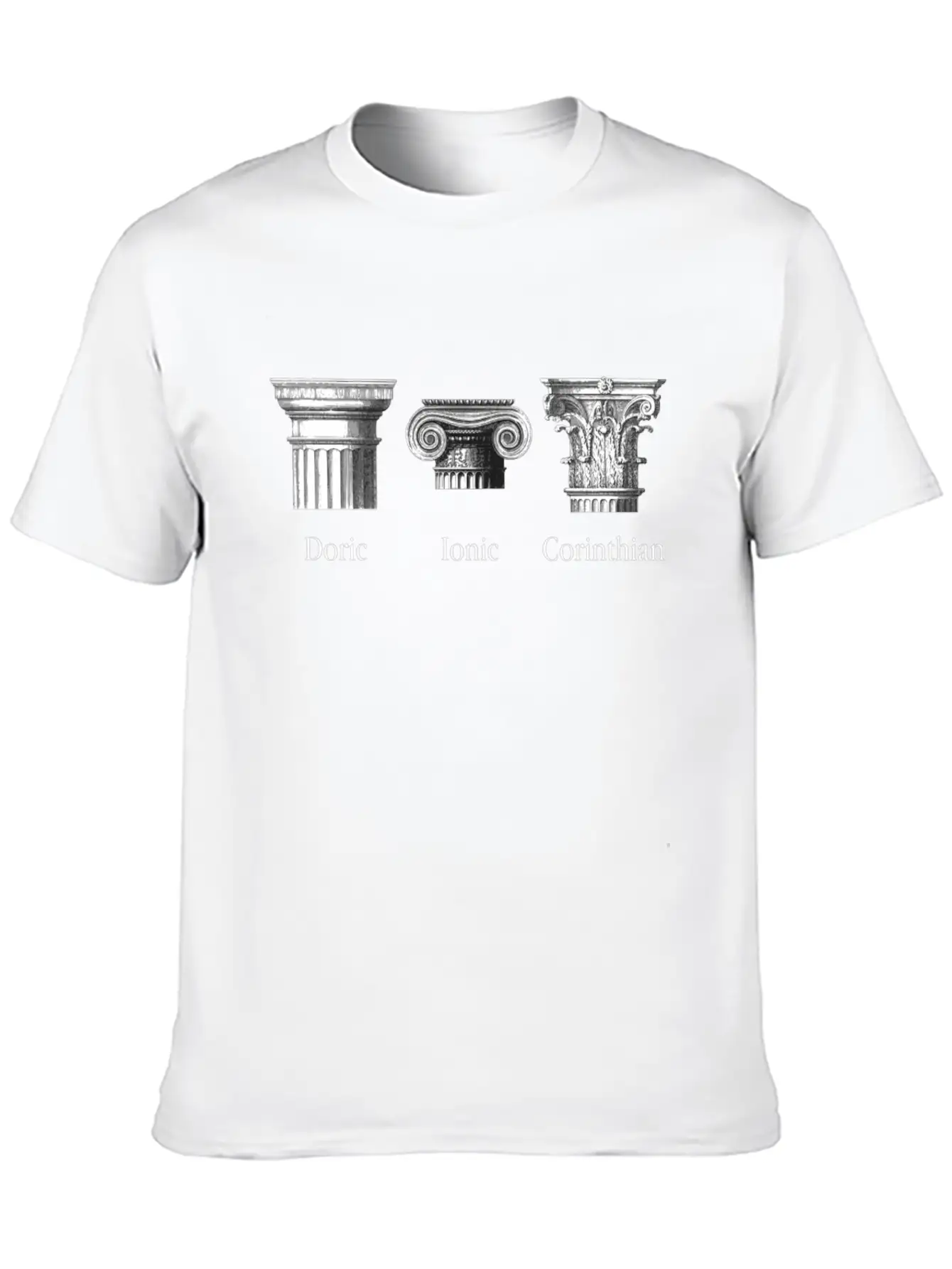 Architecture - Classical Orders - Doric, Ionic An Classic Cotton Tee – Unisex Comfort For Any Season