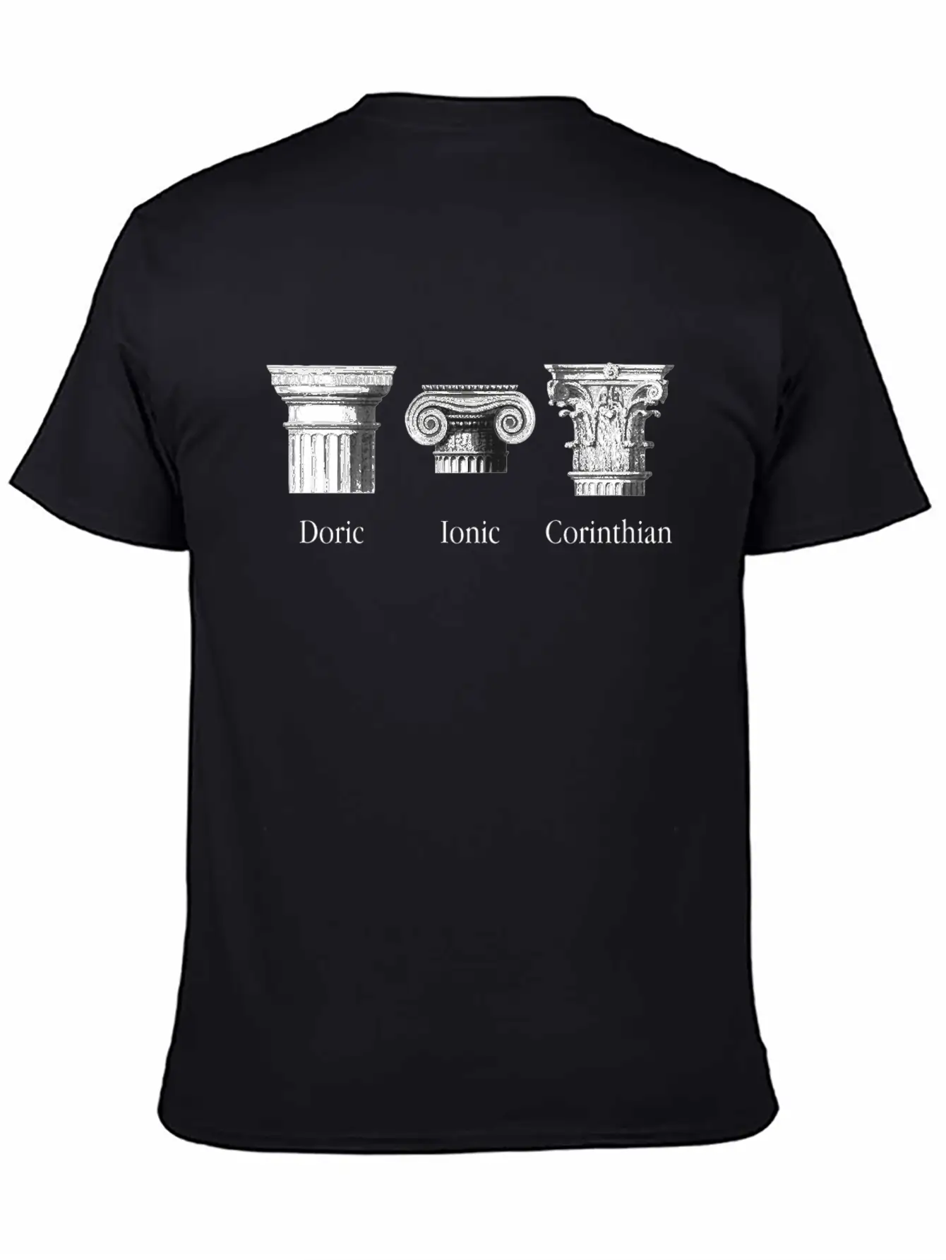 Architecture - Classical Orders - Doric, Ionic An Classic Cotton Tee – Unisex Comfort For Any Season