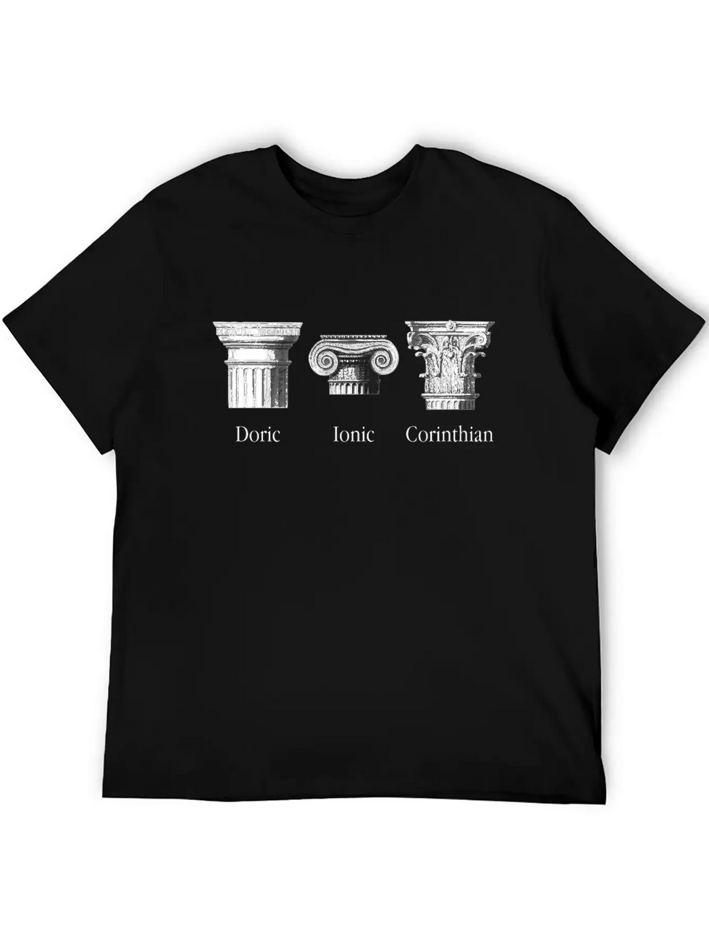 Architecture - Classical Orders - Doric, Ionic An Classic Cotton Tee – Unisex Comfort For Any Season
