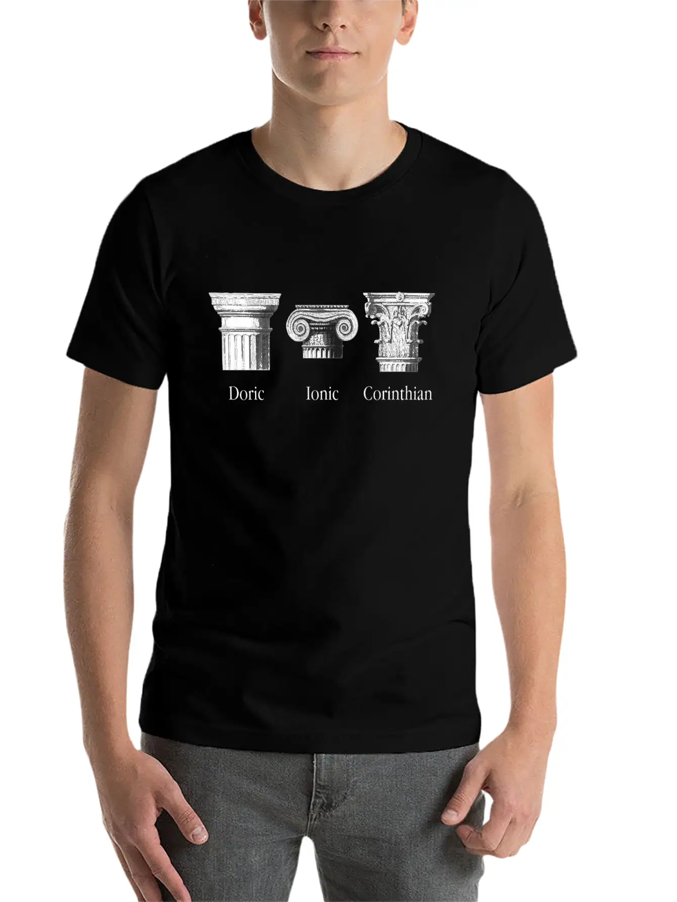 Architecture - Classical Orders - Doric, Ionic An Classic Cotton Tee – Unisex Comfort For Any Season