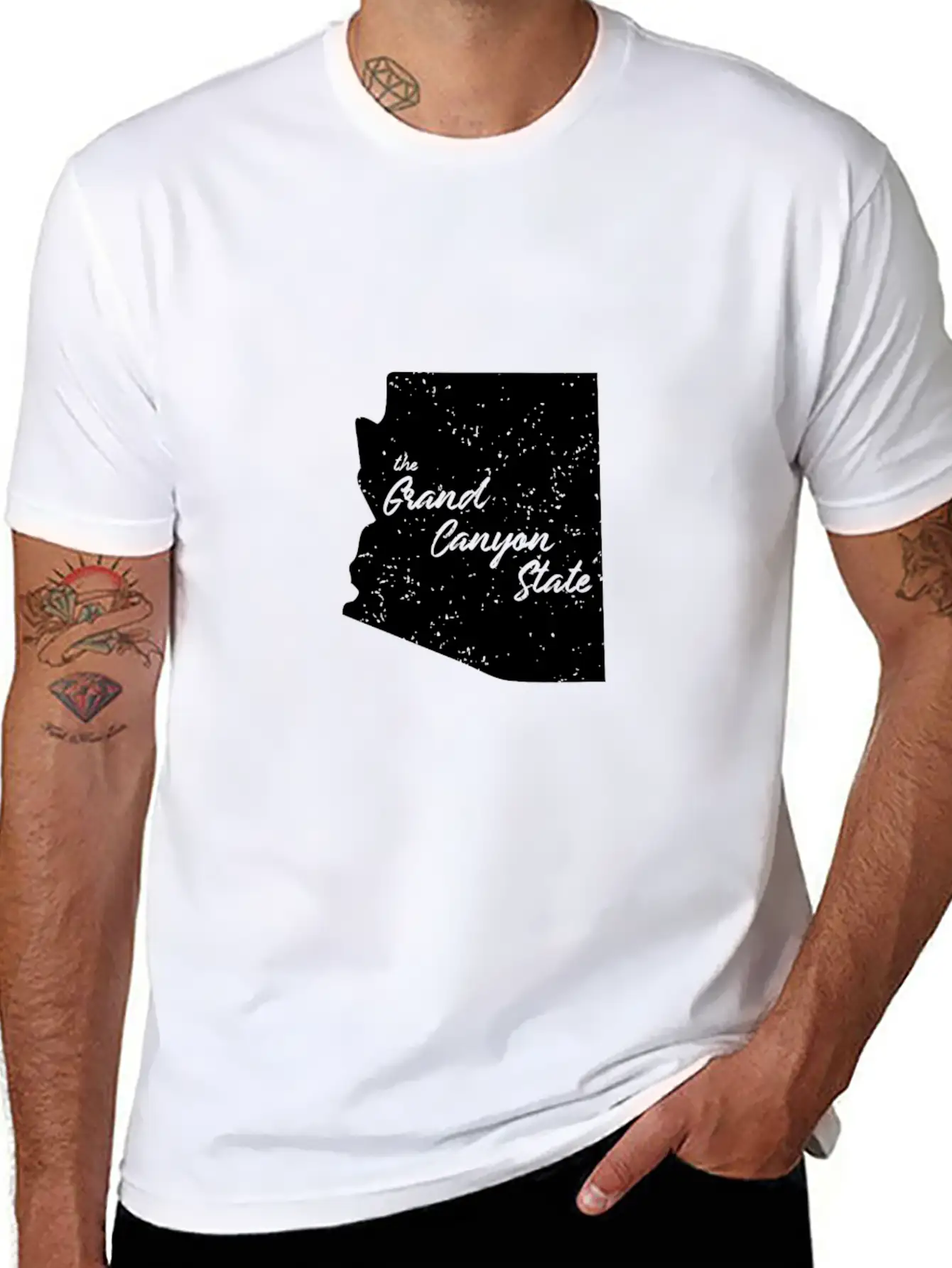 Arizona The Grand Canyon State For Christmas Timeless Short Sleeve Tee – Comfy And Minimalist Design