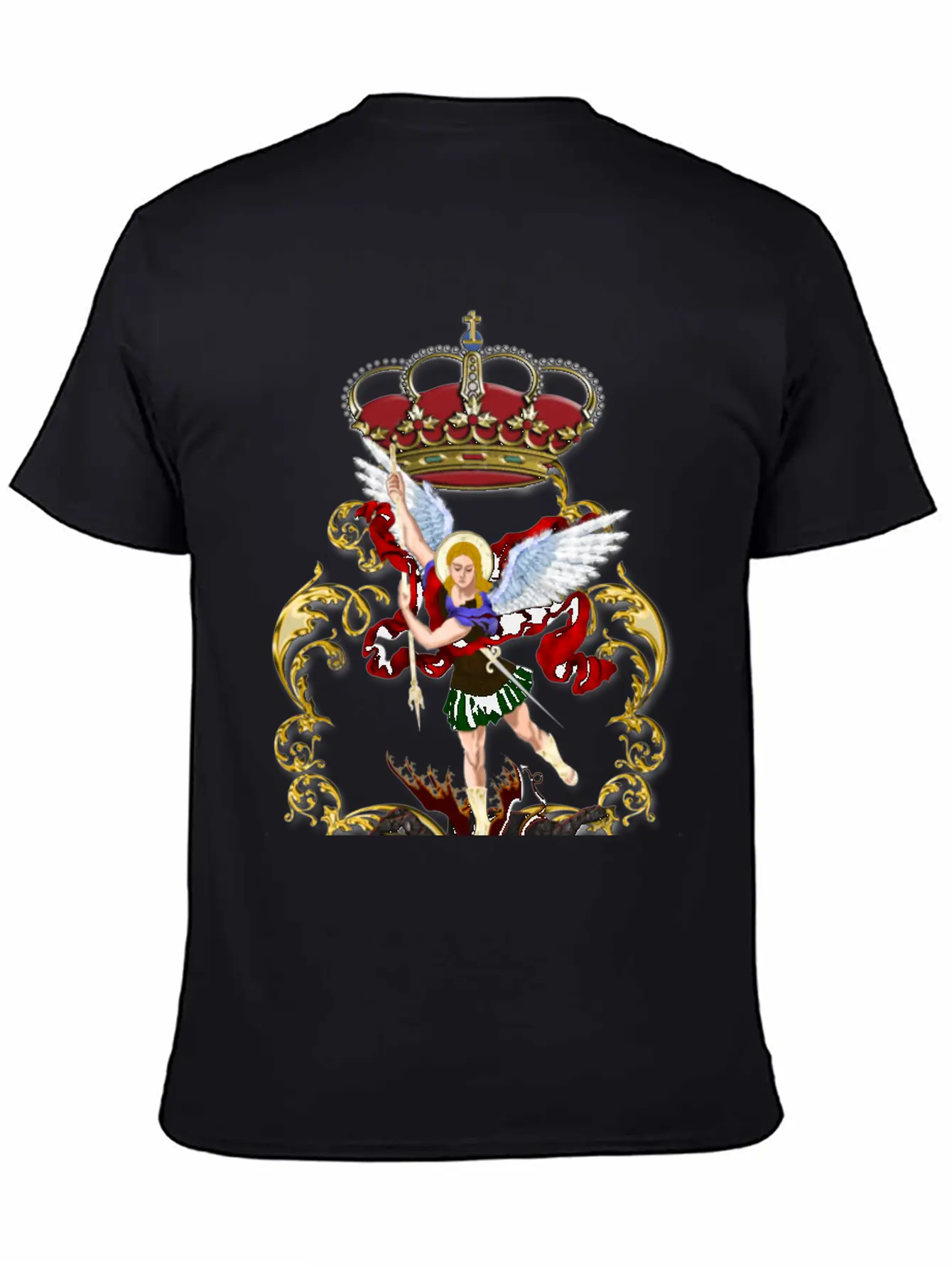 Arkangel Saint Miguel Color Relaxed Everyday Tee – Lightweight And Durable Cotton