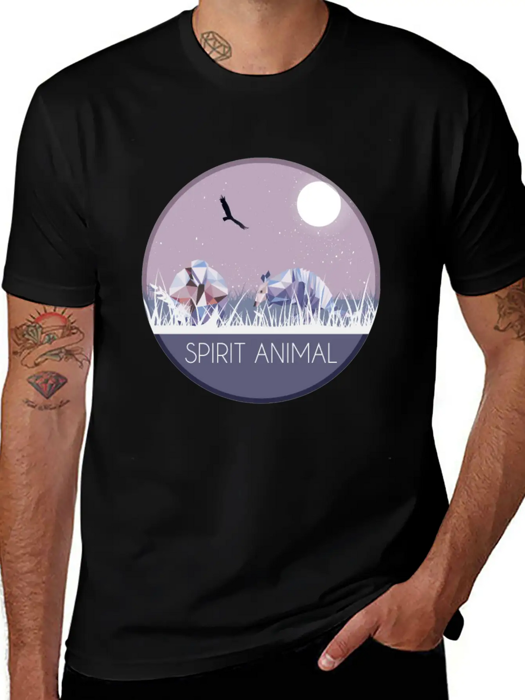 Armadillo My Spirit Animal Breathable Graphic T-Shirt – Perfect For Casual Days