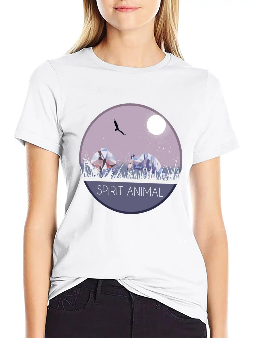 Armadillo My Spirit Animal Breathable Graphic T-Shirt – Perfect For Casual Days