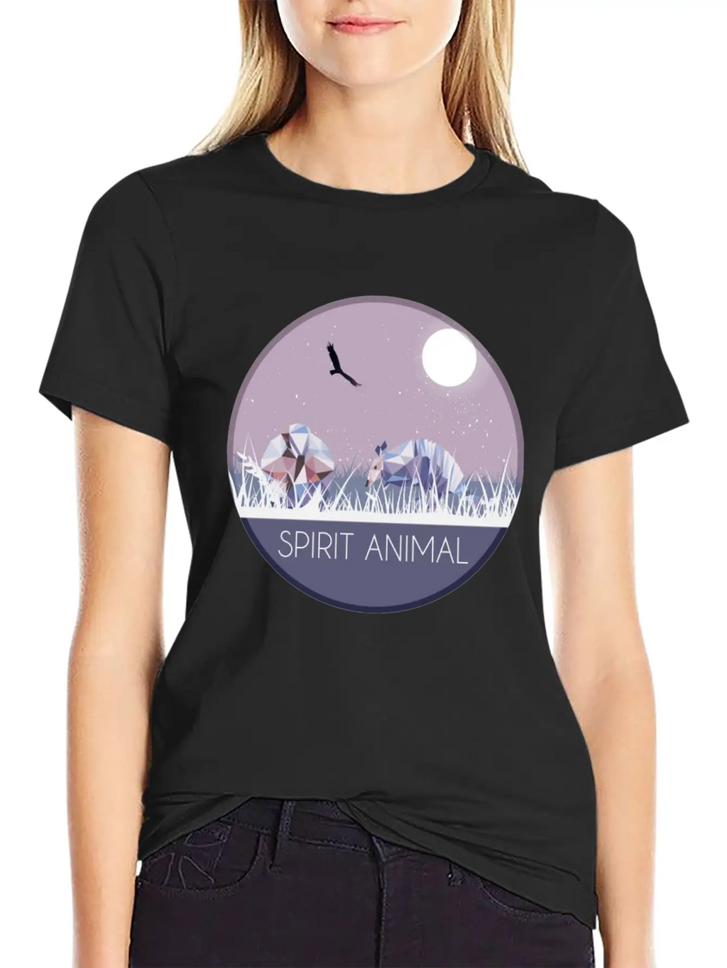 Armadillo My Spirit Animal Breathable Graphic T-Shirt – Perfect For Casual Days