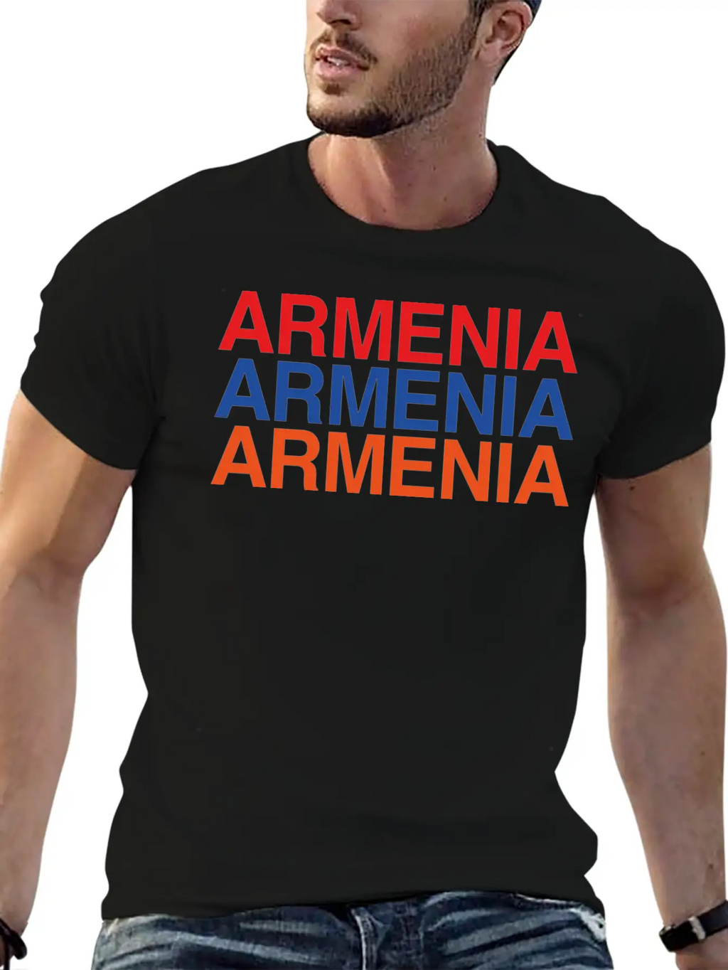 ARMENIA Flag Basic Graphic T-Shirt – Daily Comfort In Soft Cotton
