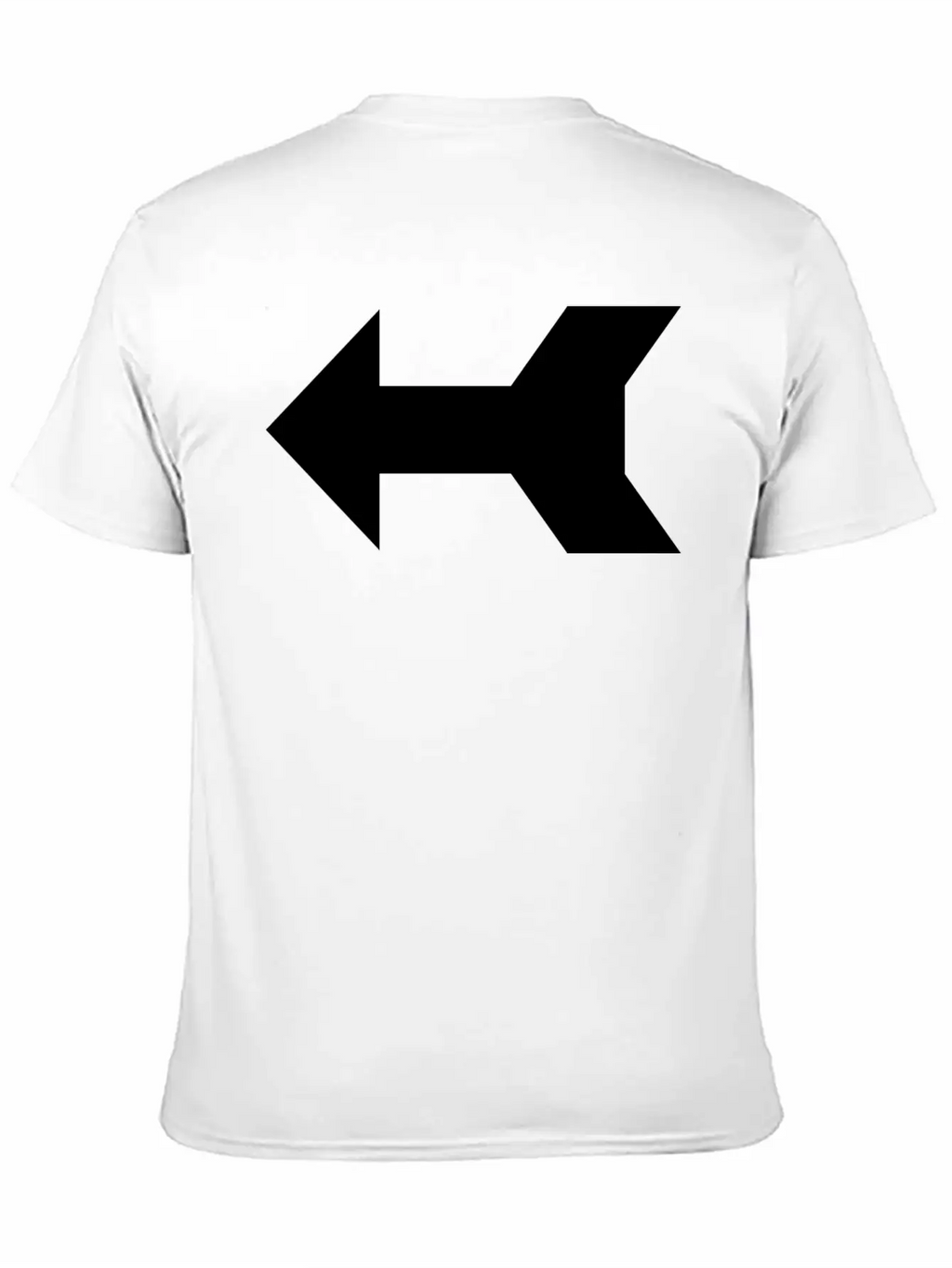 Arrow 1 Left 200 Length Basic Graphic T-Shirt – Daily Comfort In Soft Cotton