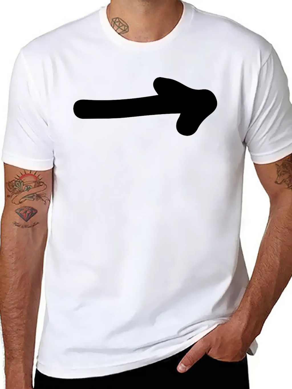 Arrow Classic Cotton Tee – Unisex Comfort For Any Season