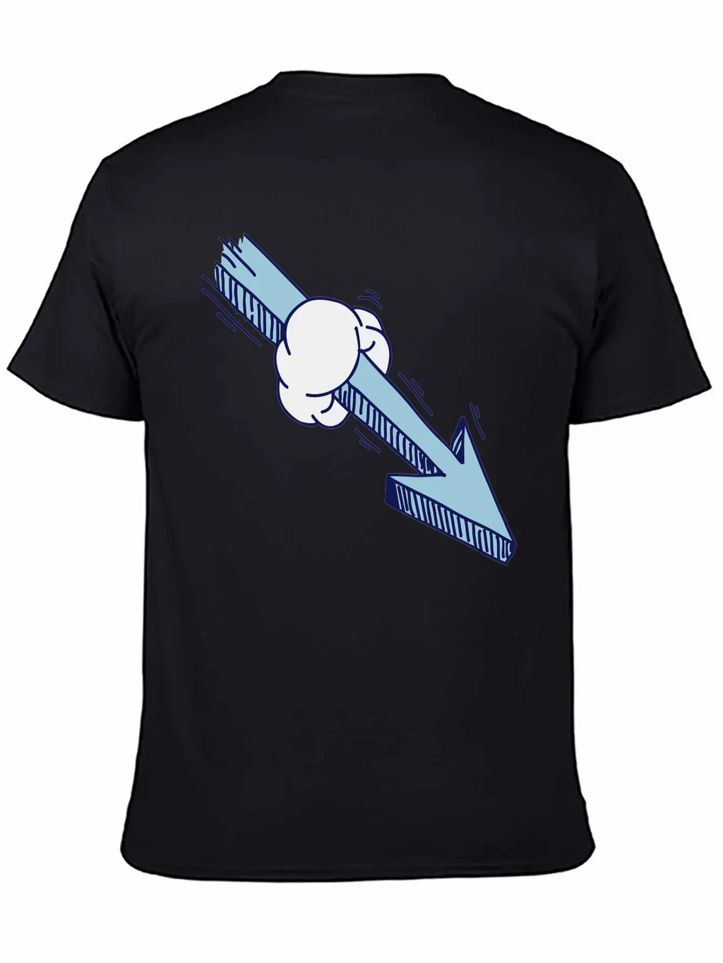 Arrow Comic Style Classic Cotton Tee – Unisex Comfort For Any Season