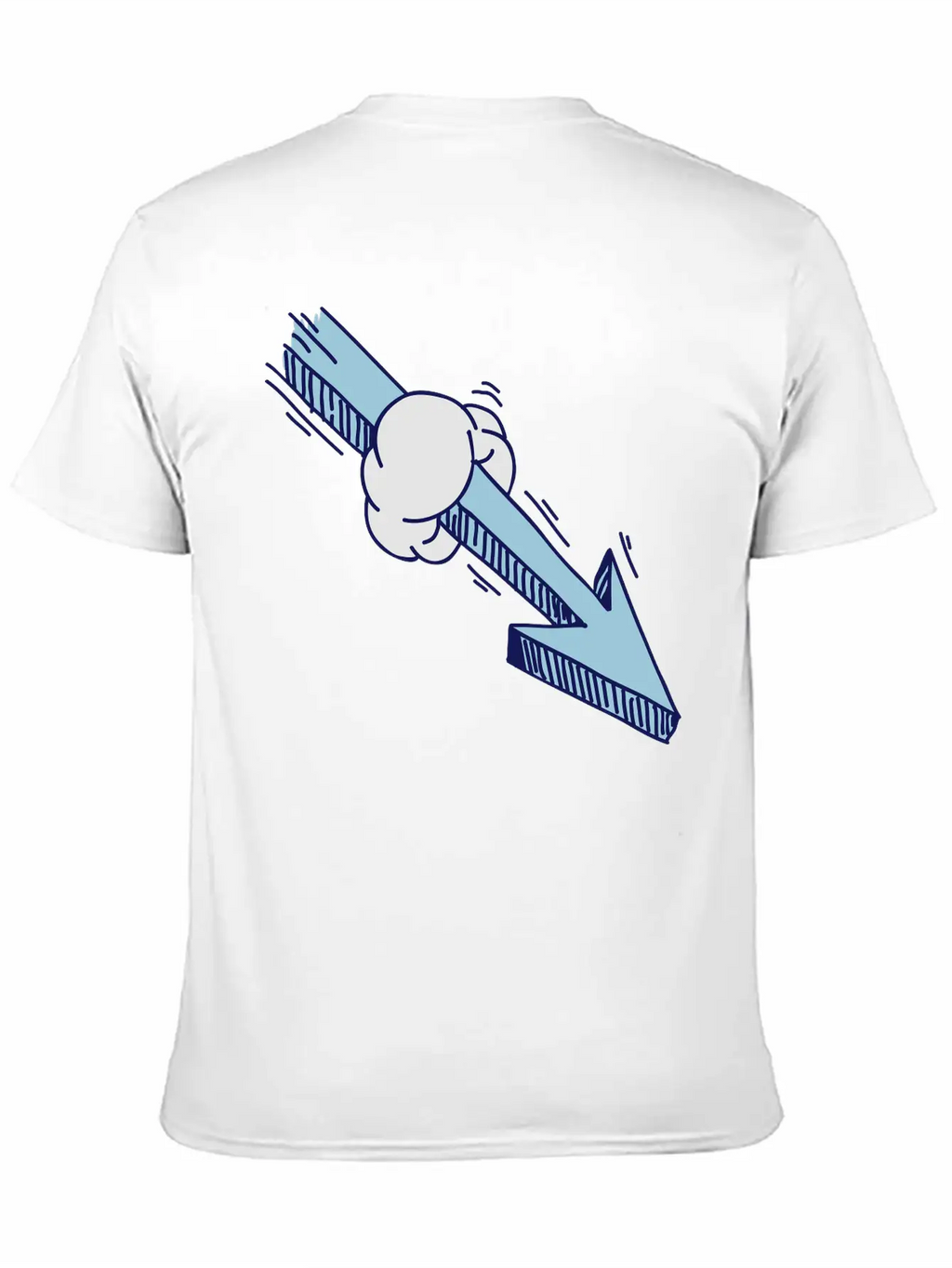 Arrow Comic Style Classic Cotton Tee – Unisex Comfort For Any Season