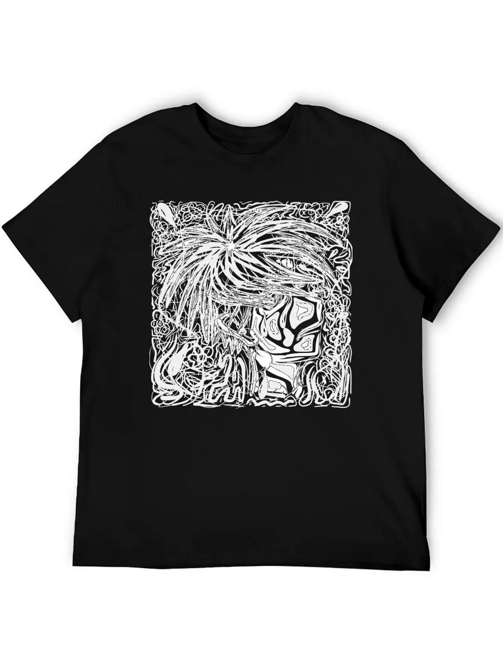 Art Abstract Anime Relaxed Everyday Tee – Lightweight And Durable Cotton