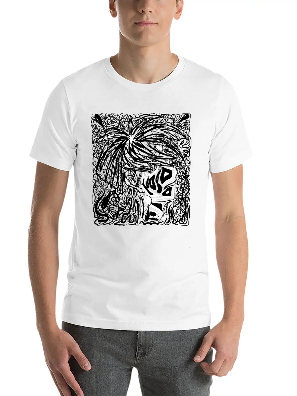 Art Abstract Anime Relaxed Everyday Tee – Lightweight And Durable Cotton