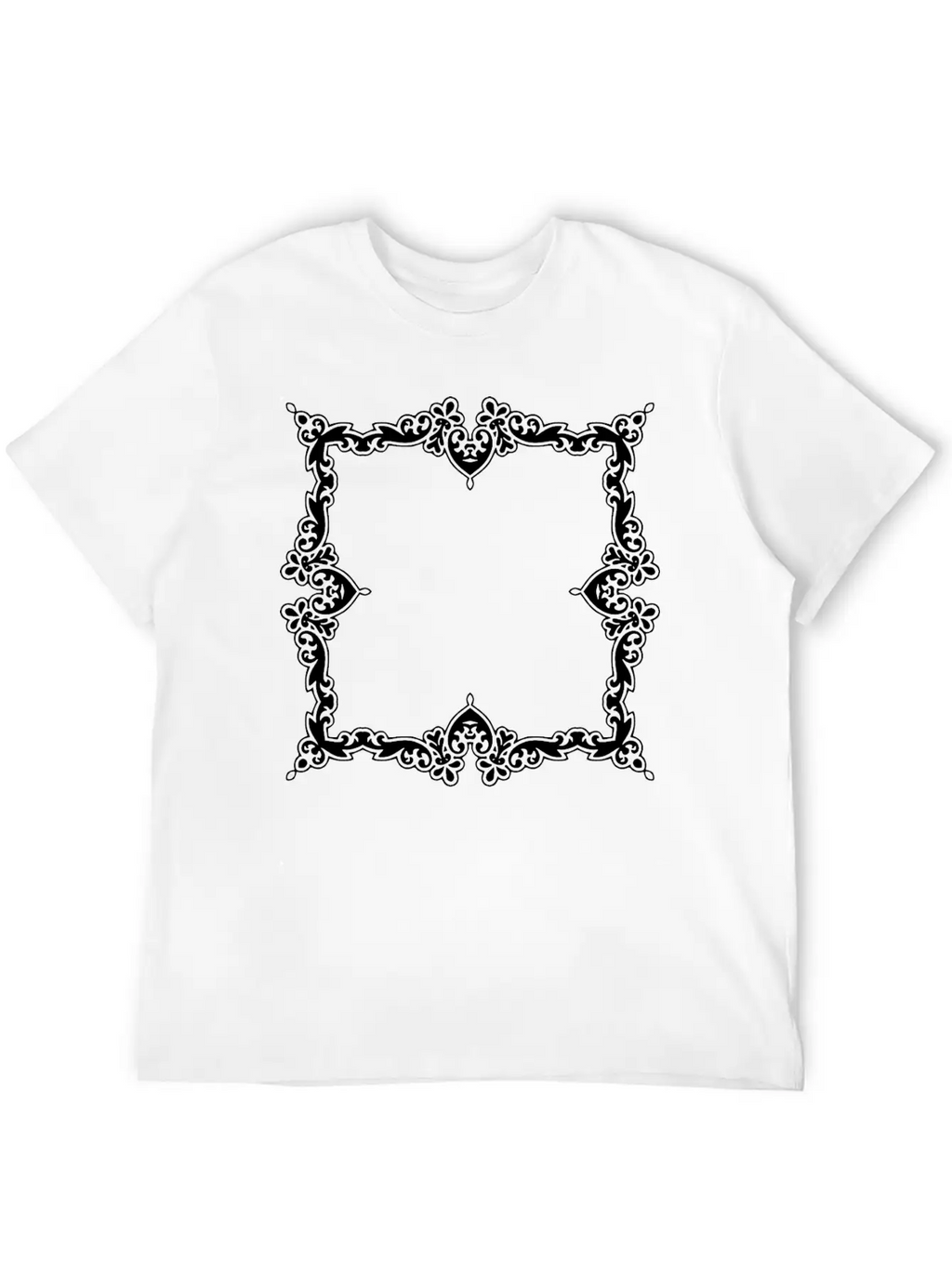 Art Deco Frame 14 Unisex Casual T-Shirt – Clean Design For Daily Comfort