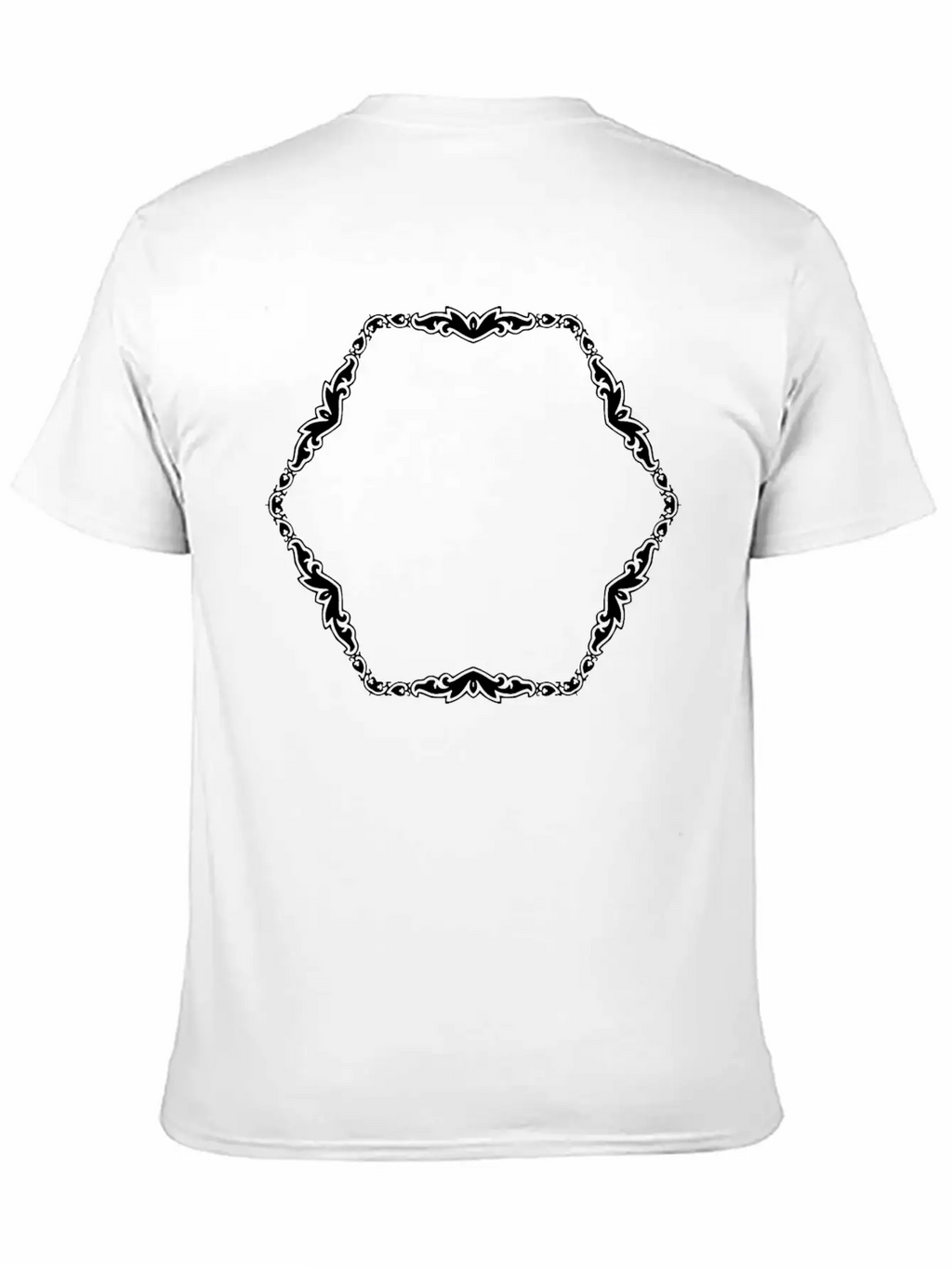 Art Deco Frame 3 Classic Cotton Tee – Unisex Comfort For Any Season
