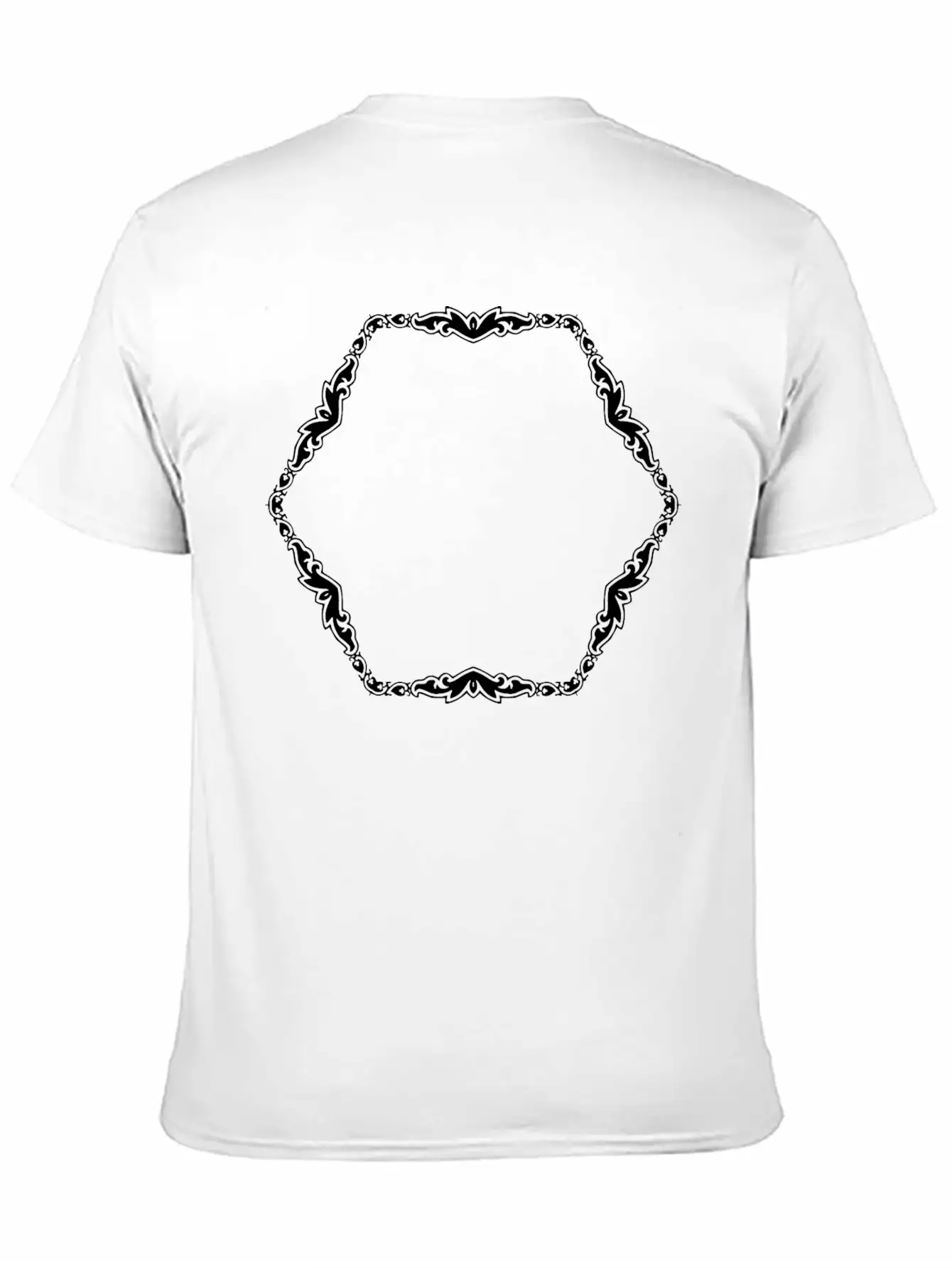 Art Deco Frame 3 Classic Cotton Tee – Unisex Comfort For Any Season