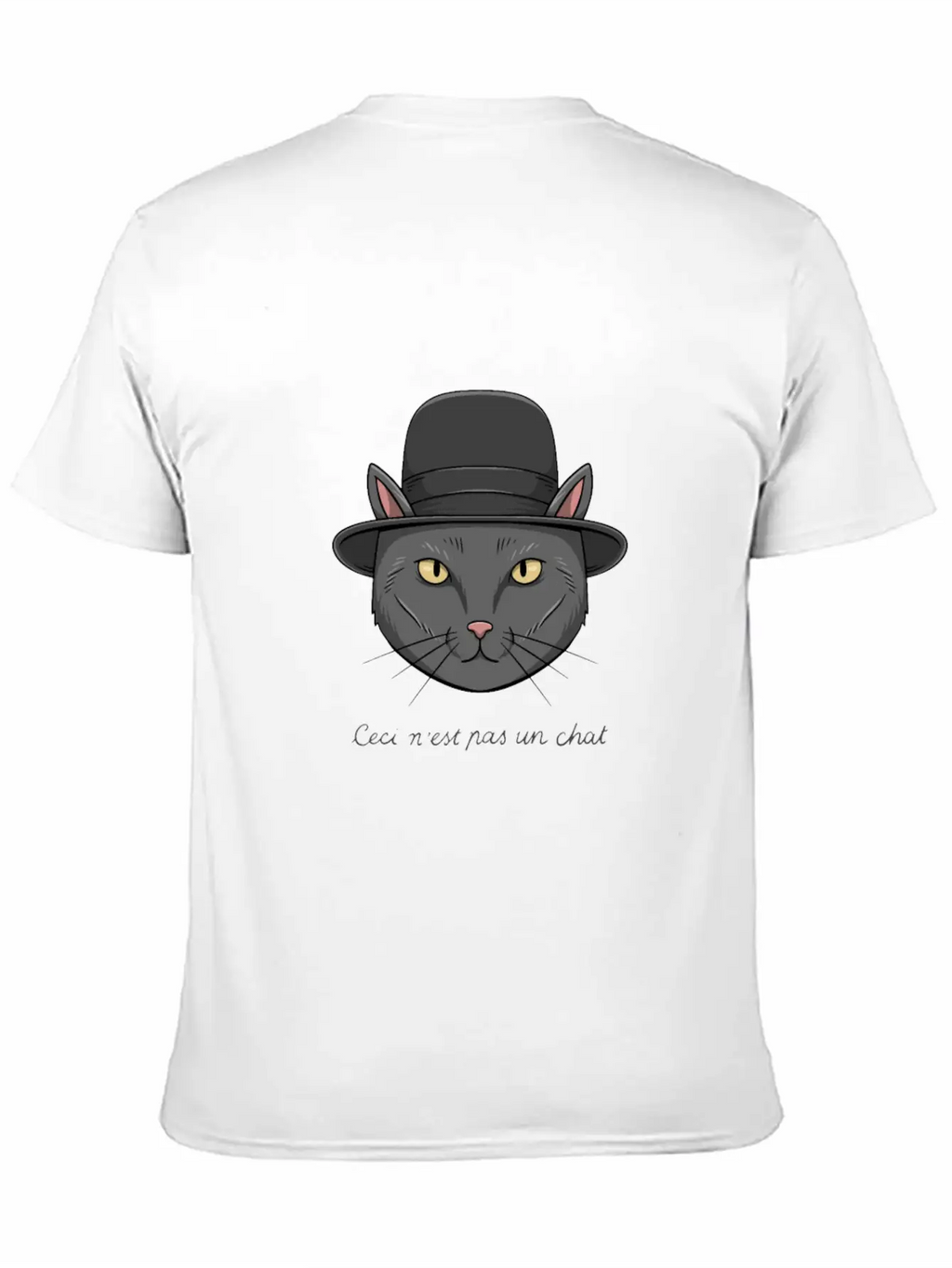 Art History Fine Arts Surrealism Cat For An Art Basic Graphic T-Shirt – Daily Comfort In Soft Cotton