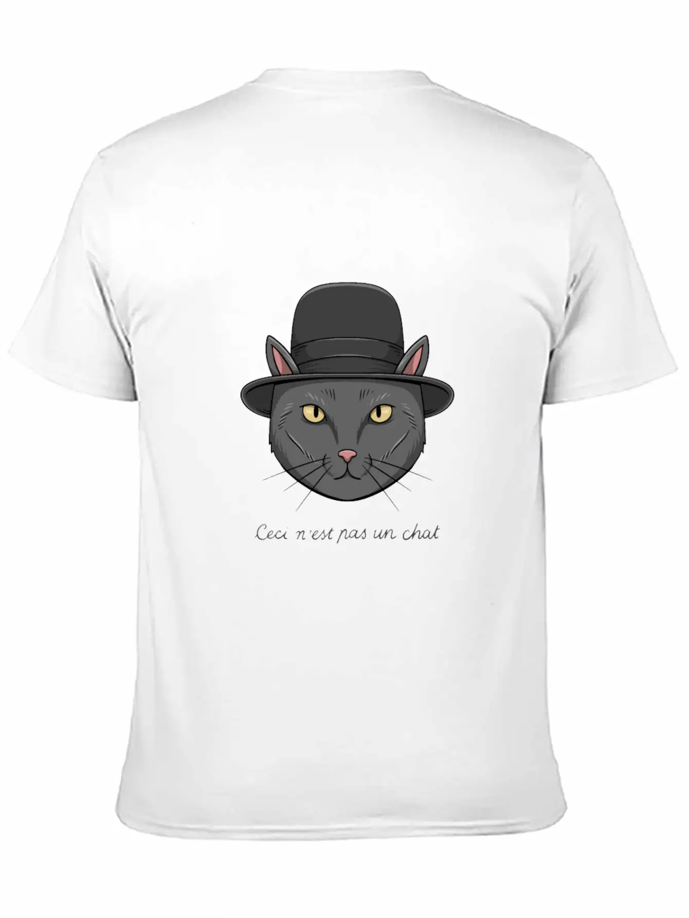 Art History Fine Arts Surrealism Cat For An Art Basic Graphic T-Shirt – Daily Comfort In Soft Cotton