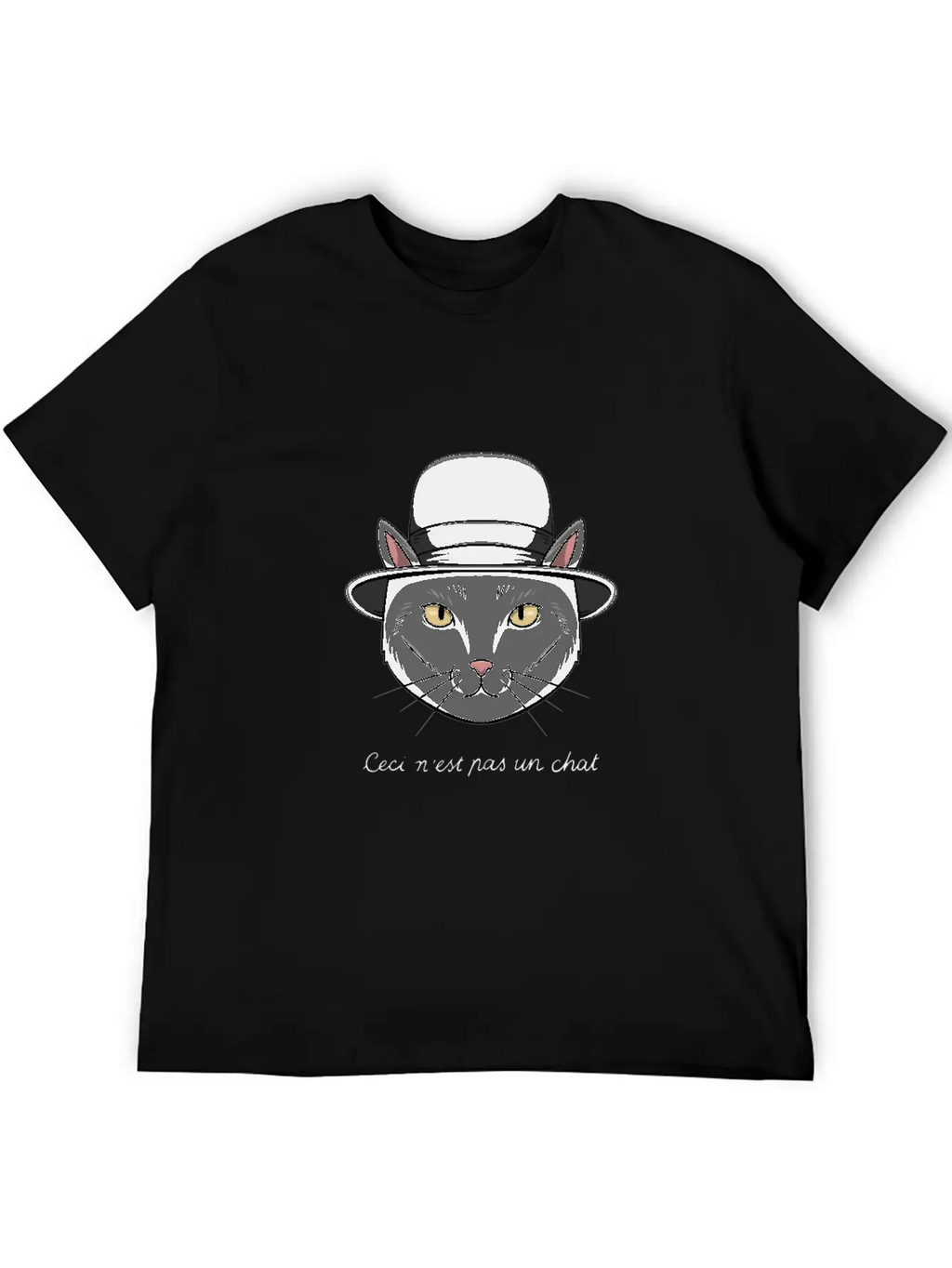 Art History Fine Arts Surrealism Cat For An Art Basic Graphic T-Shirt – Daily Comfort In Soft Cotton