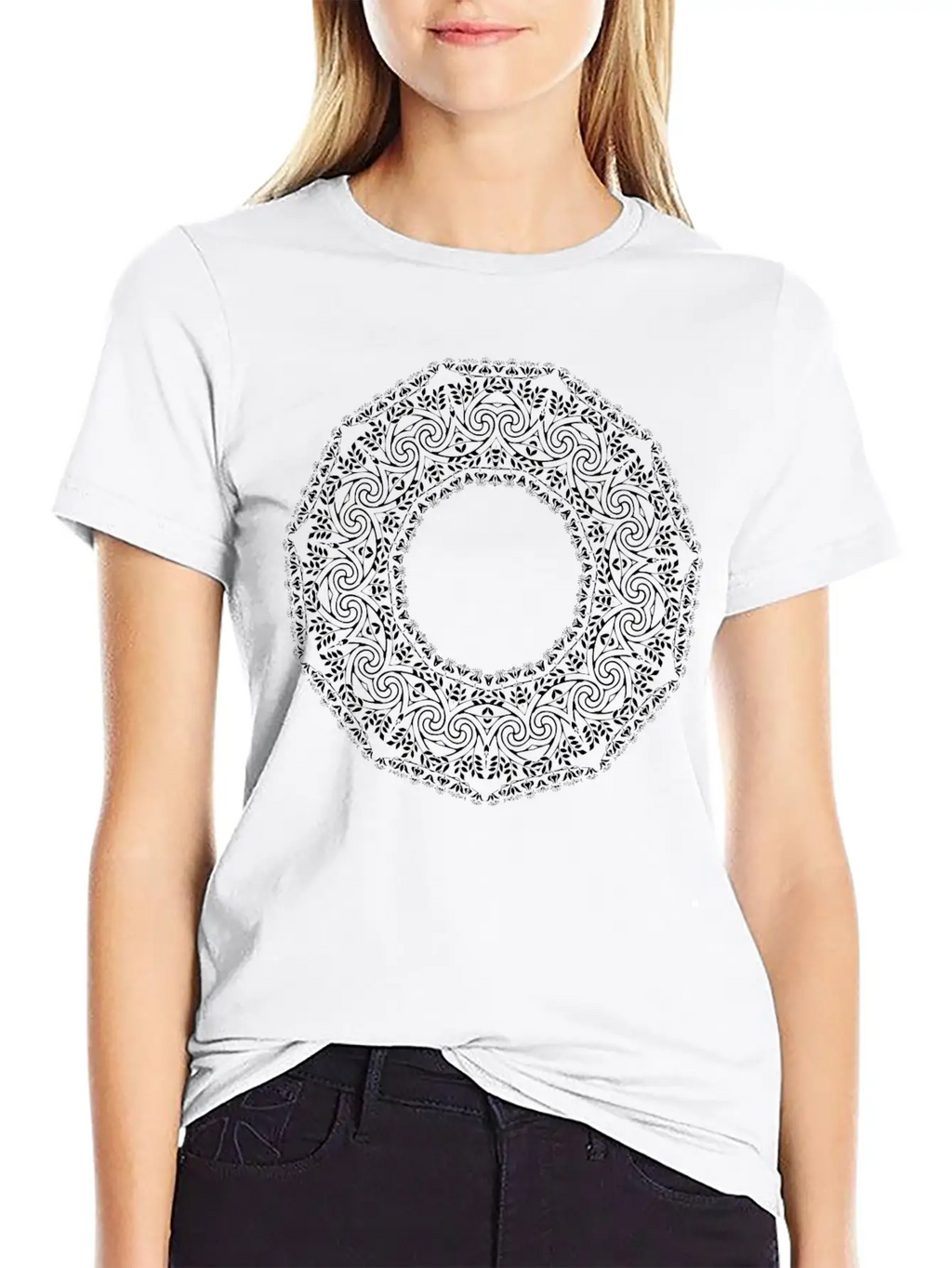 Art Nouveau Design 7 Breathable Graphic T-Shirt – Perfect For Casual Days