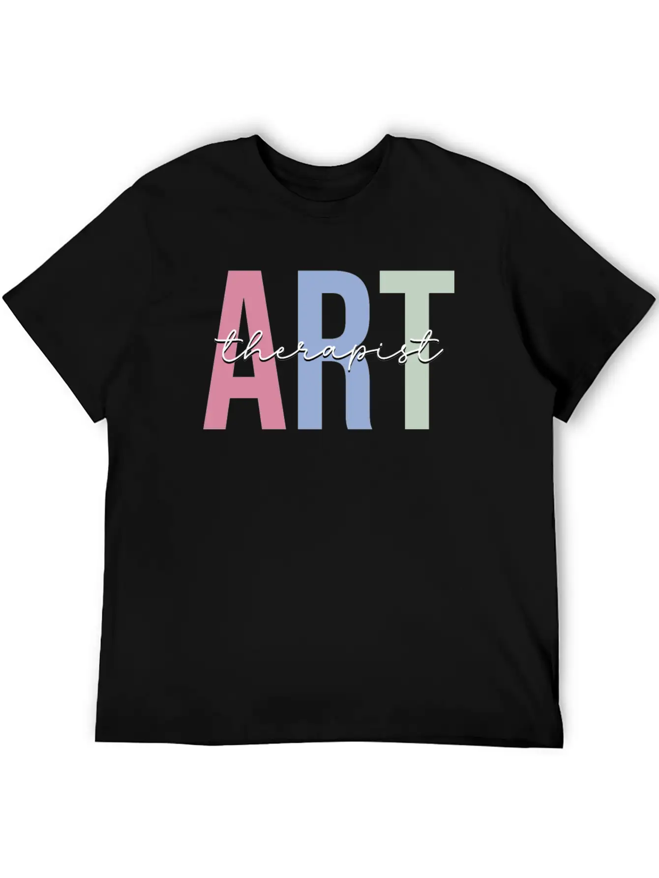 Art Therapy Art Teacher Basic Graphic T-Shirt – Daily Comfort In Soft Cotton