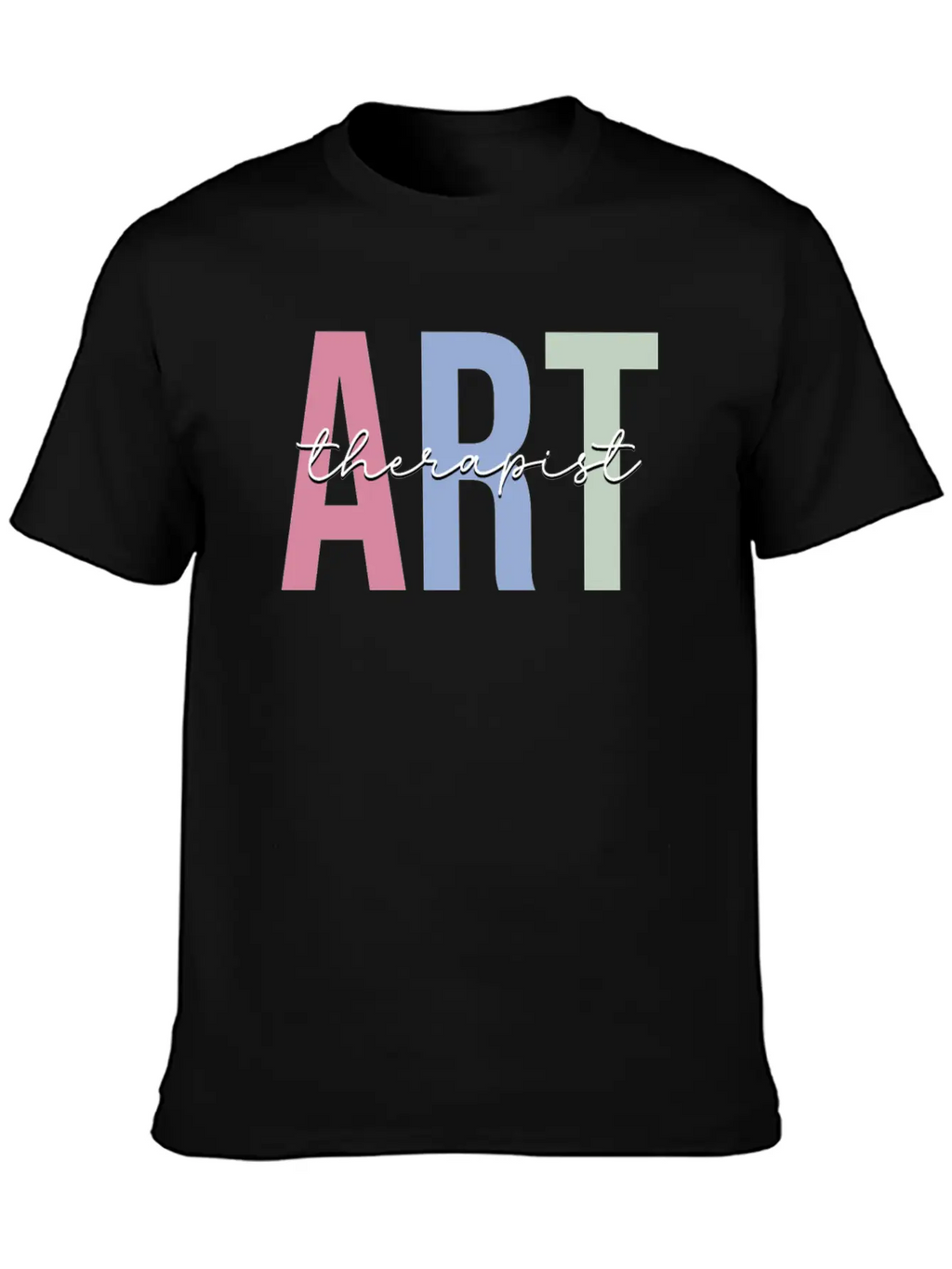 Art Therapy Art Teacher Basic Graphic T-Shirt – Daily Comfort In Soft Cotton