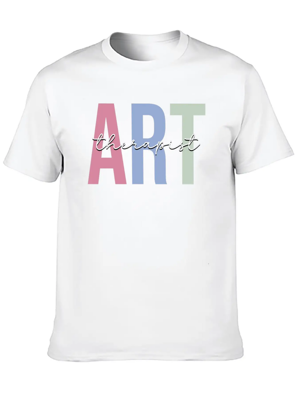 Art Therapy Art Teacher Basic Graphic T-Shirt – Daily Comfort In Soft Cotton