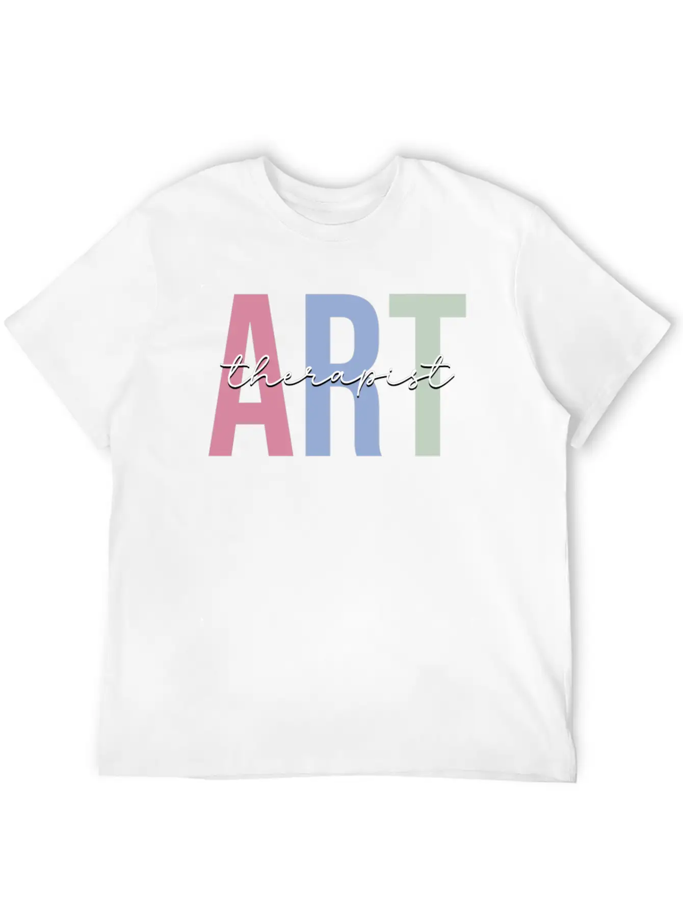 Art Therapy Art Teacher Basic Graphic T-Shirt – Daily Comfort In Soft Cotton