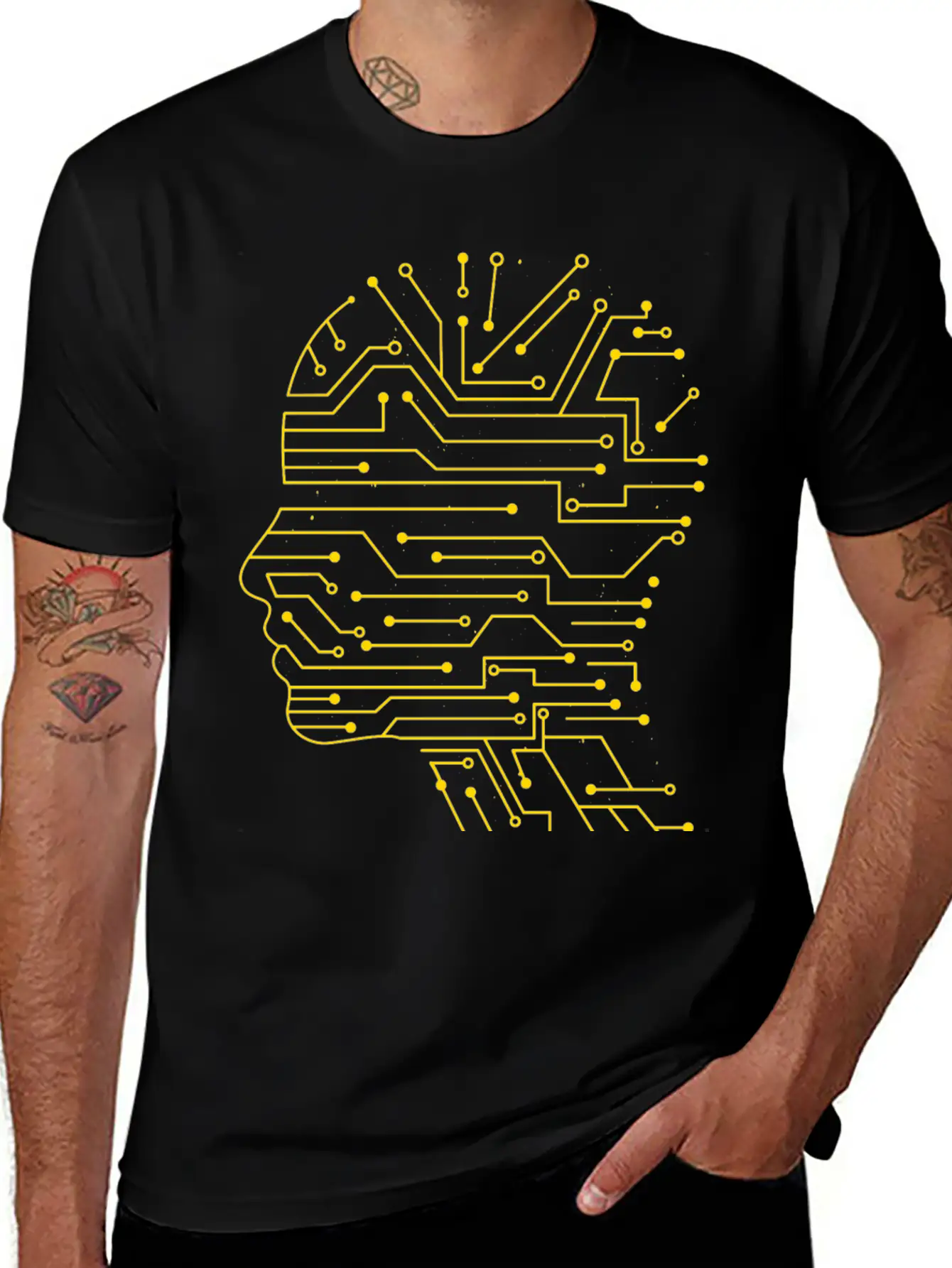 Artificial Intelligence Breathable Graphic T-Shirt – Perfect For Casual Days