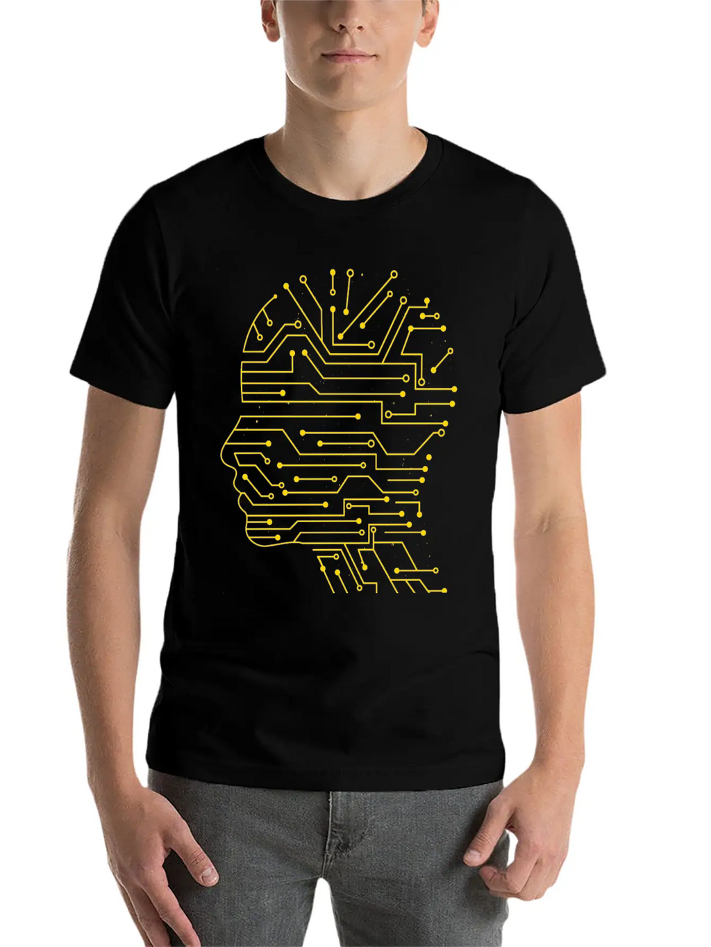 Artificial Intelligence Breathable Graphic T-Shirt – Perfect For Casual Days
