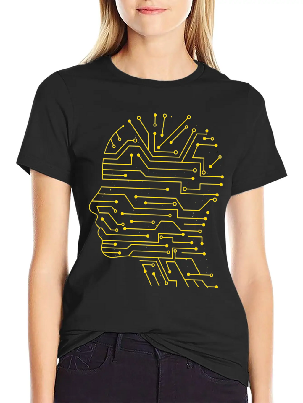 Artificial Intelligence Breathable Graphic T-Shirt – Perfect For Casual Days