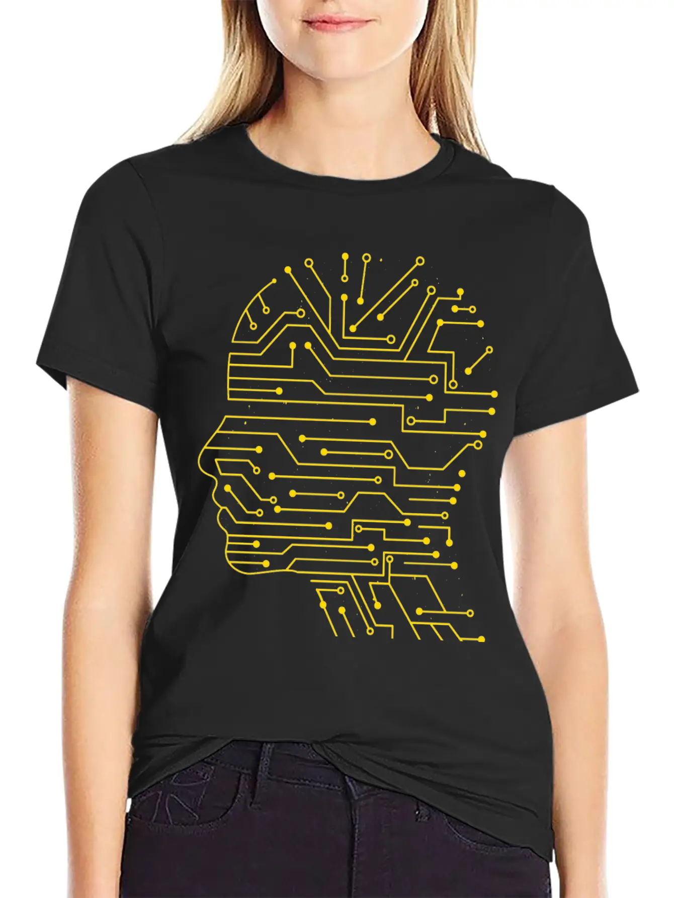 Artificial Intelligence Breathable Graphic T-Shirt – Perfect For Casual Days