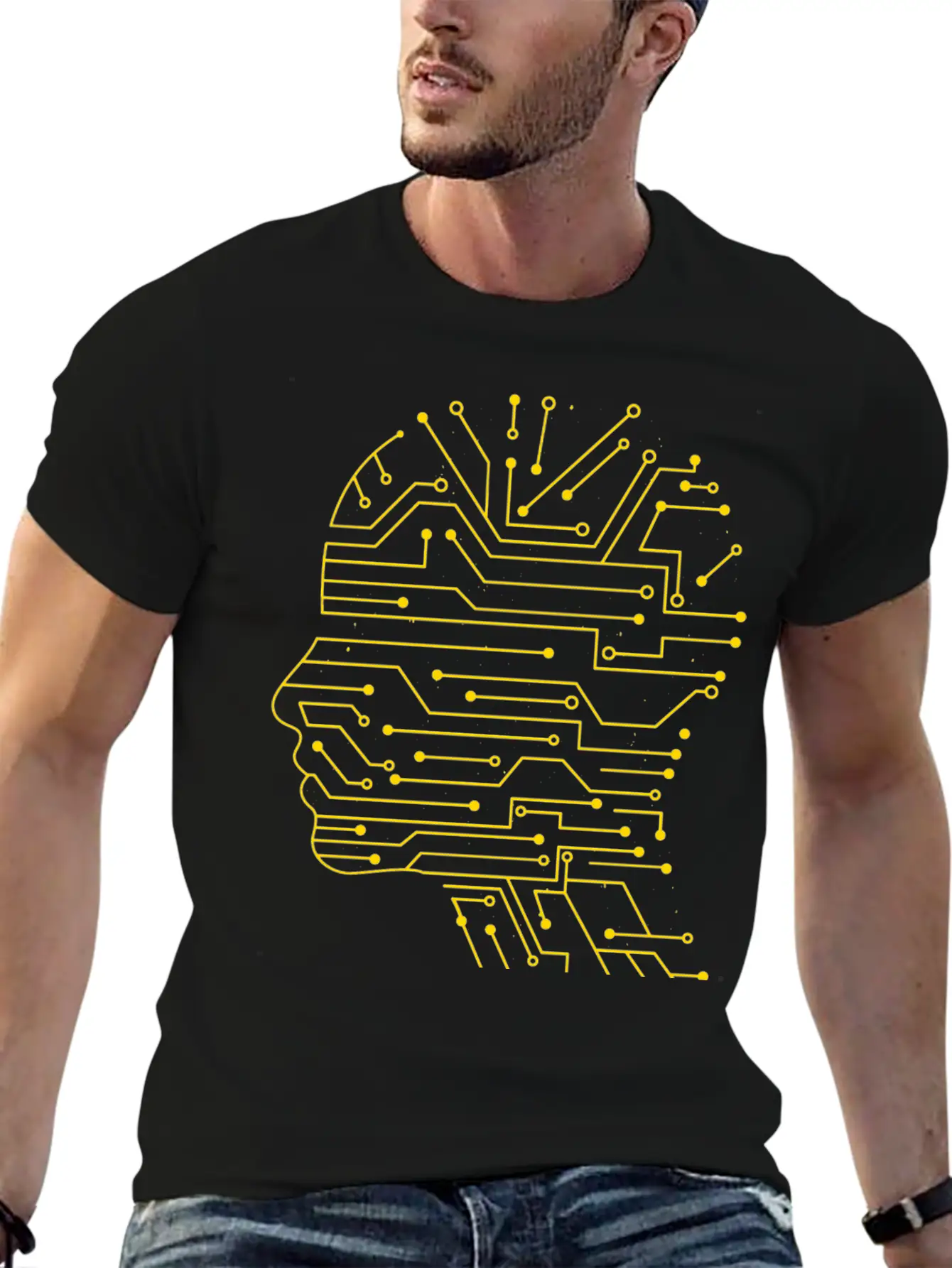 Artificial Intelligence Breathable Graphic T-Shirt – Perfect For Casual Days