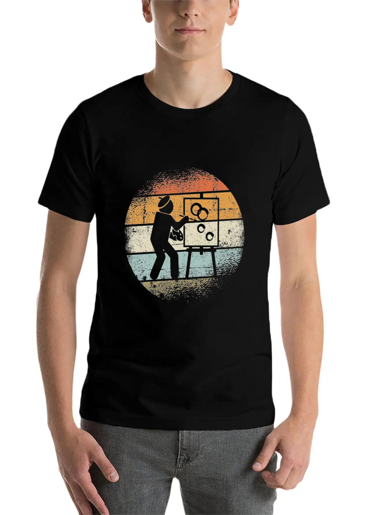 Artist Gift Timeless Short Sleeve Tee – Comfy And Minimalist Design