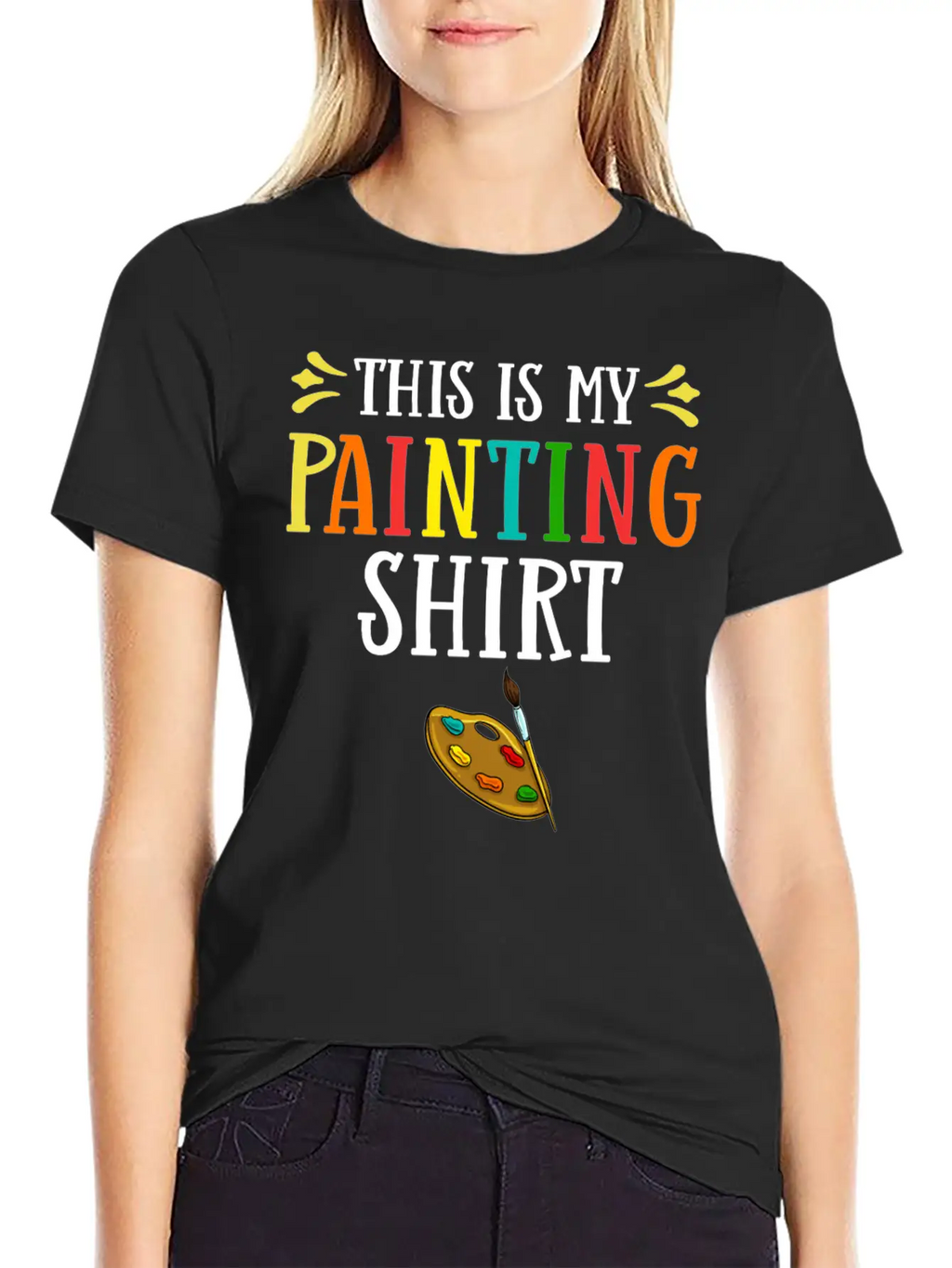 Artist Painter Gift Art Teacher Painting Timeless Short Sleeve Tee – Comfy And Minimalist Design