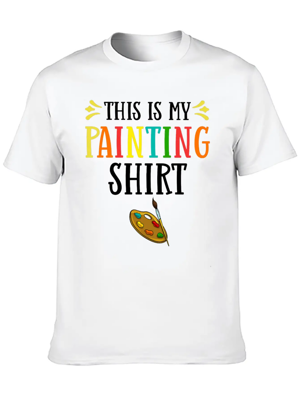 Artist Painter Gift Art Teacher Painting Timeless Short Sleeve Tee – Comfy And Minimalist Design