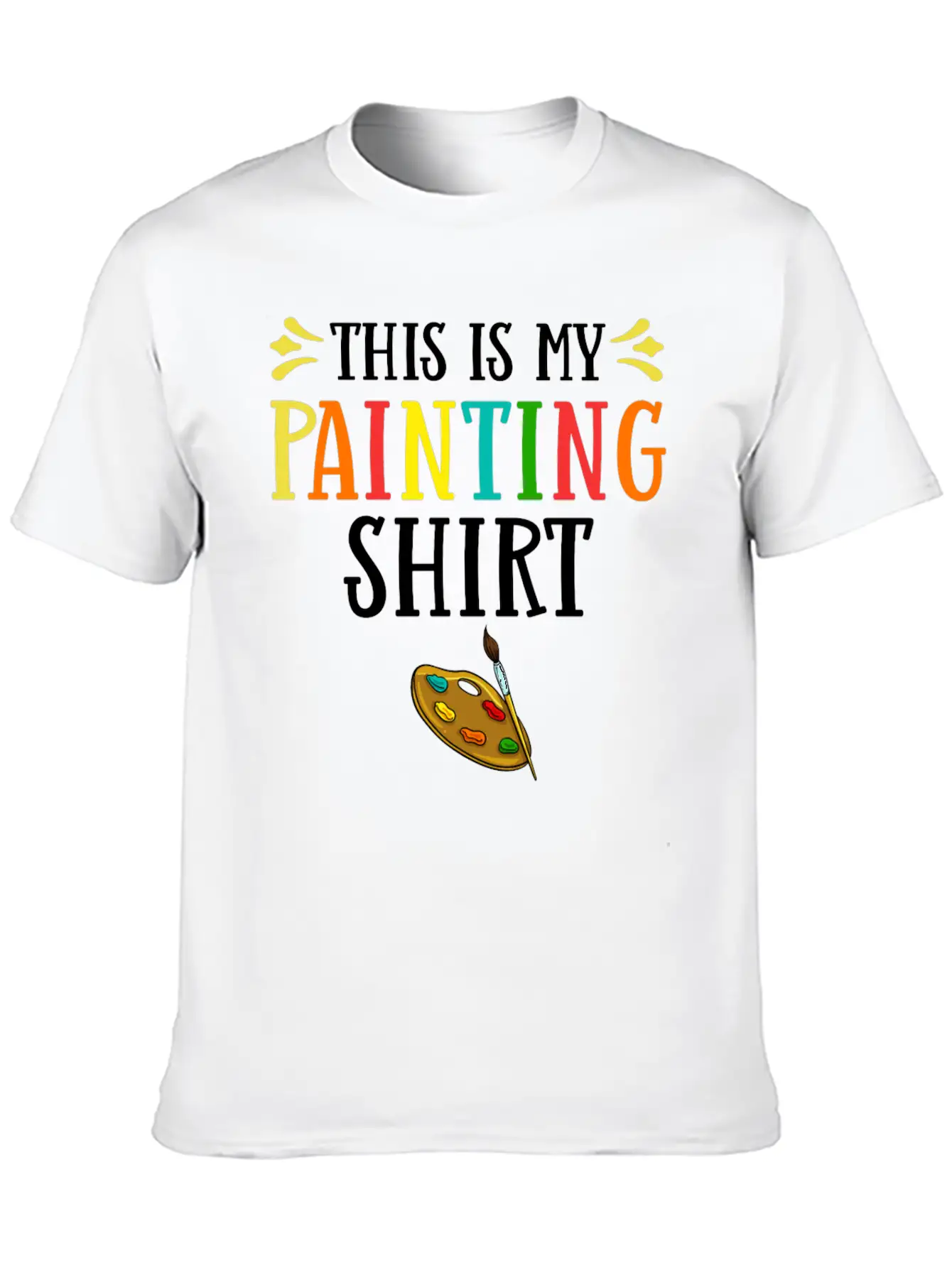 Artist Painter Gift Art Teacher Painting Timeless Short Sleeve Tee – Comfy And Minimalist Design