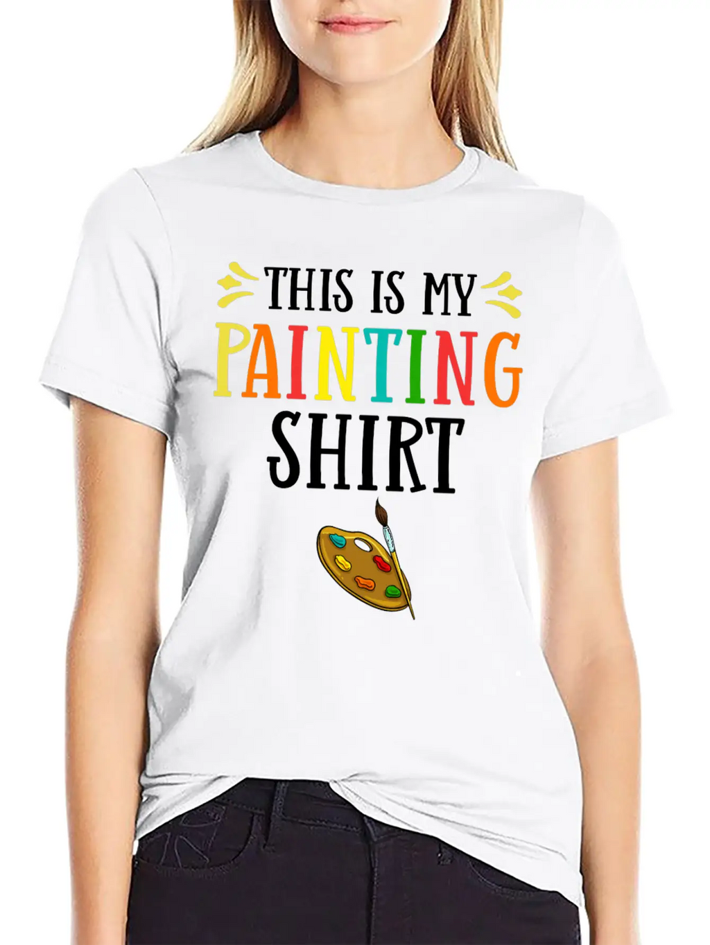 Artist Painter Gift Art Teacher Painting Timeless Short Sleeve Tee – Comfy And Minimalist Design