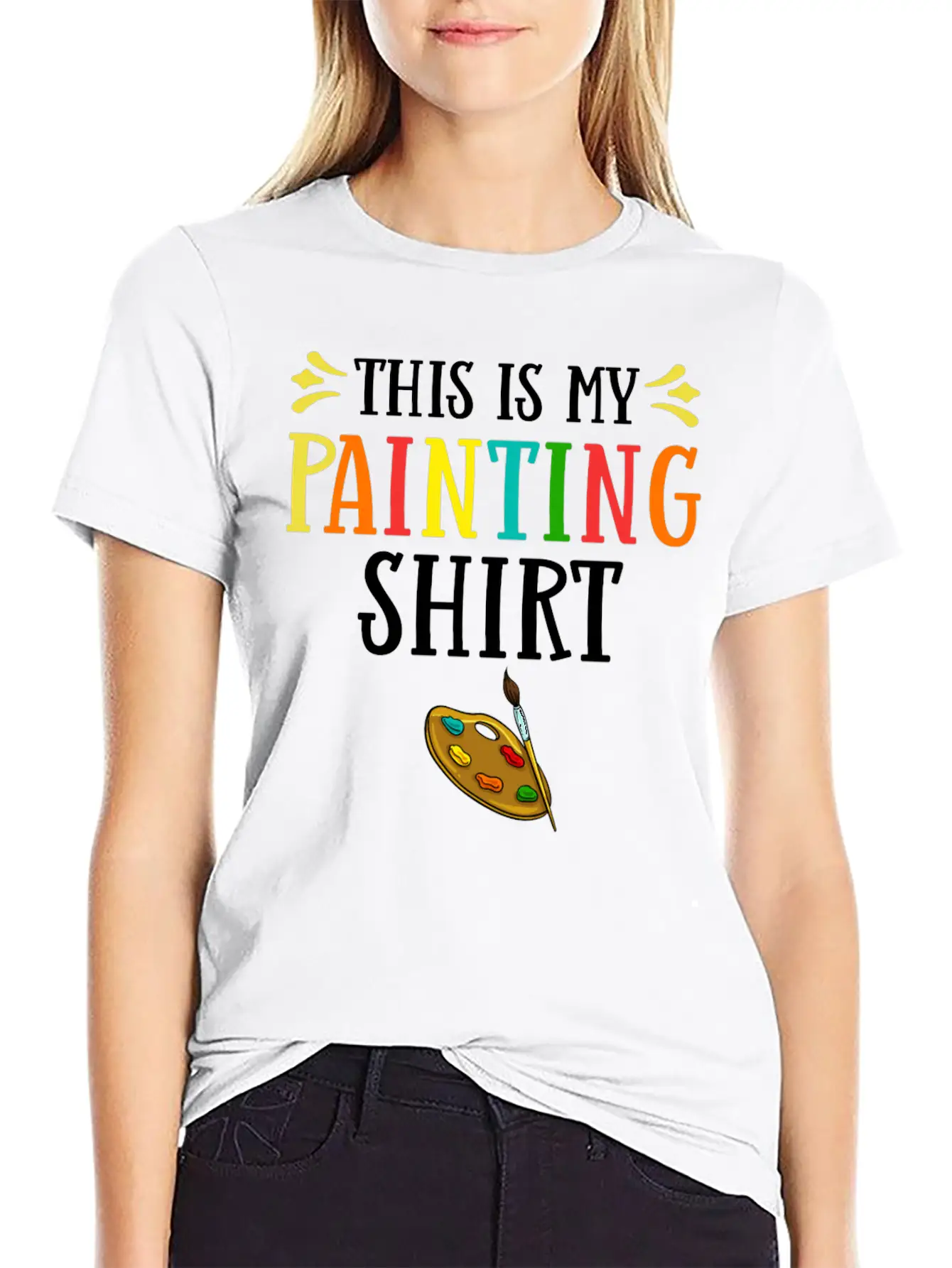 Artist Painter Gift Art Teacher Painting Timeless Short Sleeve Tee – Comfy And Minimalist Design